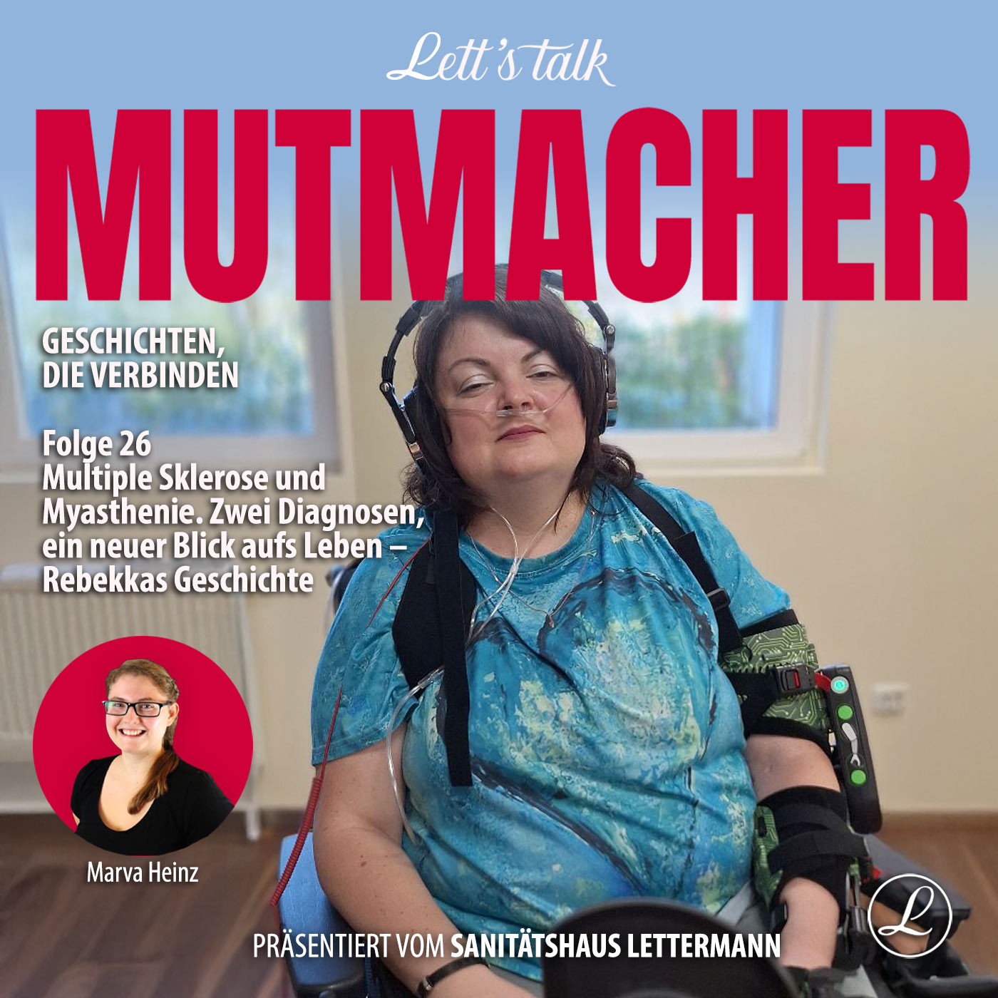 Multiple Sklerose und Myasthenie. Zwei Diagnosen, ein neuer Blick aufs Leben – Rebekkas Geschichte episode artwork