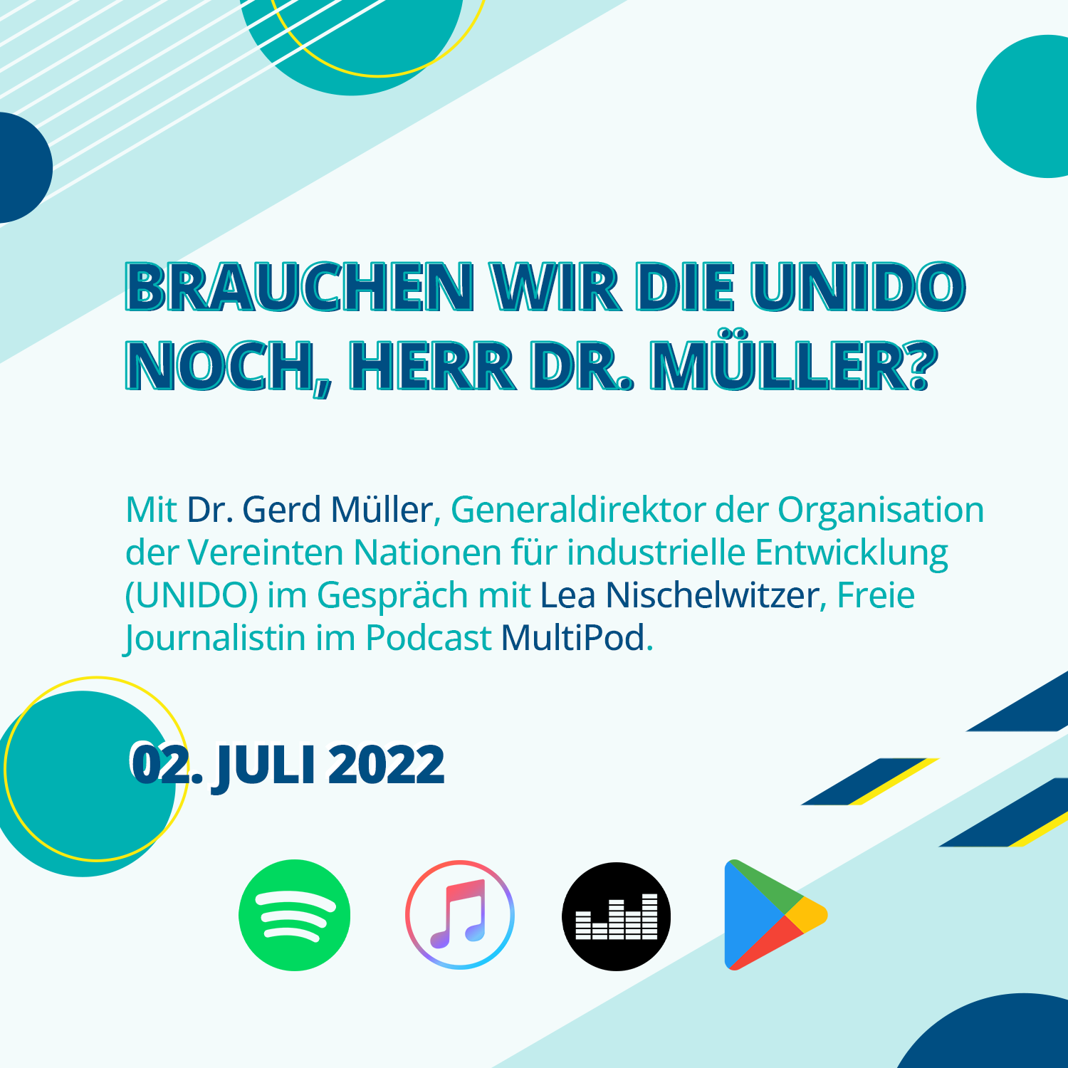 Brauchen wir die UNIDO noch, Herr Dr. Müller?