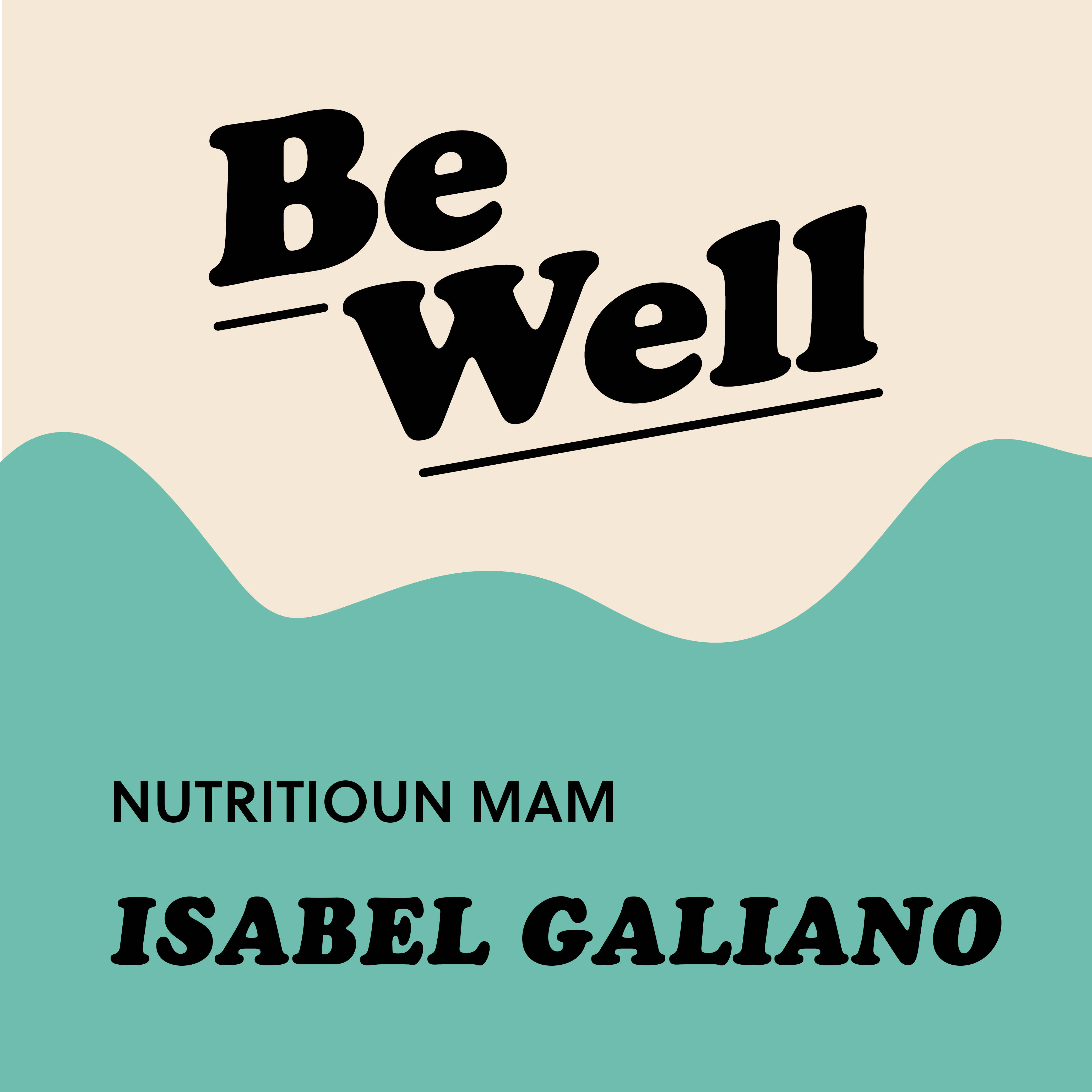 Be Well - De gesonde Podcast mam Sarah Cattani