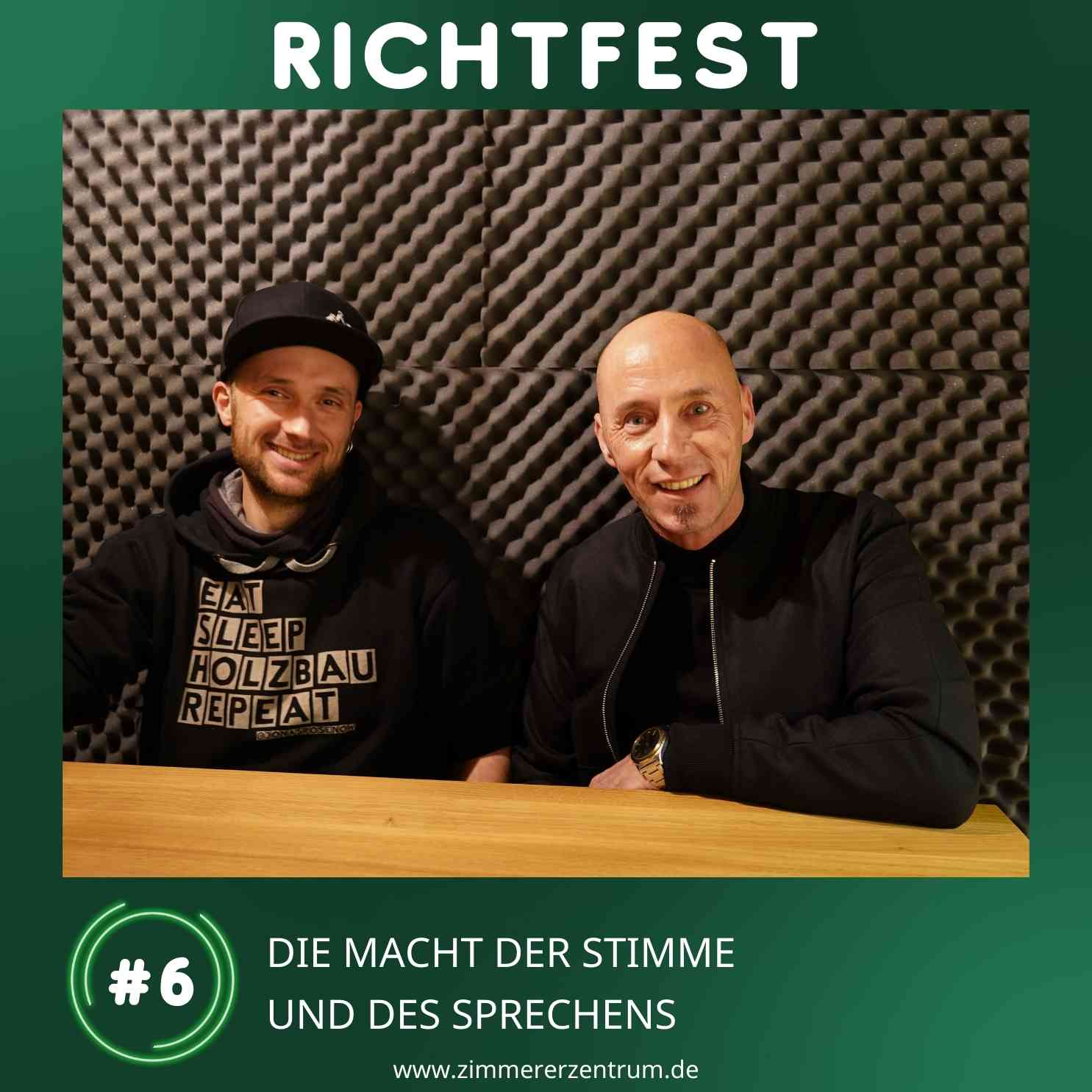 Richtfest - der Podcast vom Bildungszentrum Holzbau