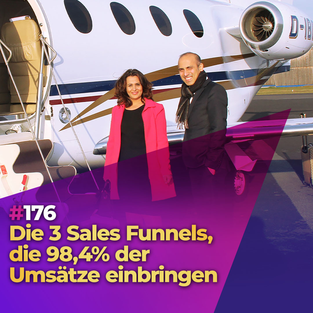 #176 - Die 3 Sales Funnels, die 98,4% der Umsätze einbringen episode artwork