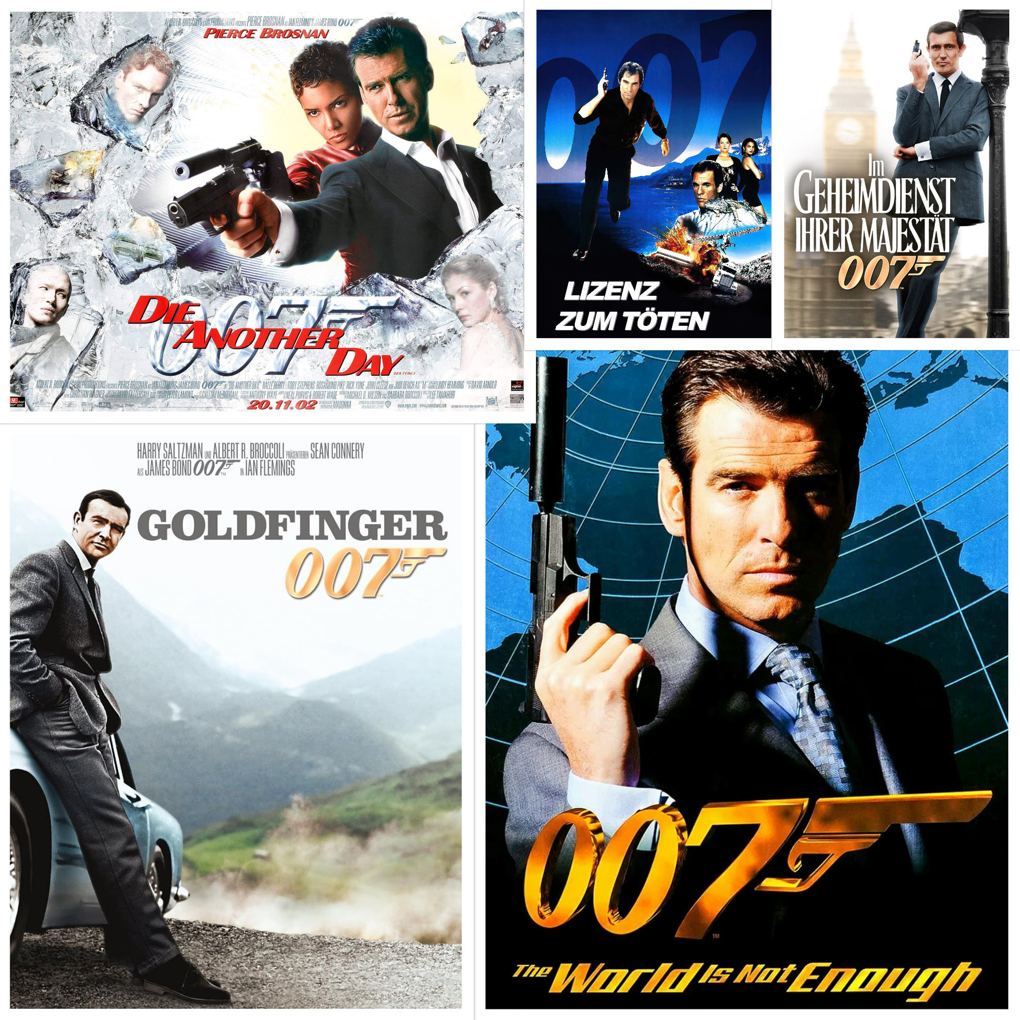 Special - James Bond Vol. 2 (Goldfinger / Im Geheimdienst ihrer Majestät / Die Welt ist nicht genug u.a.)