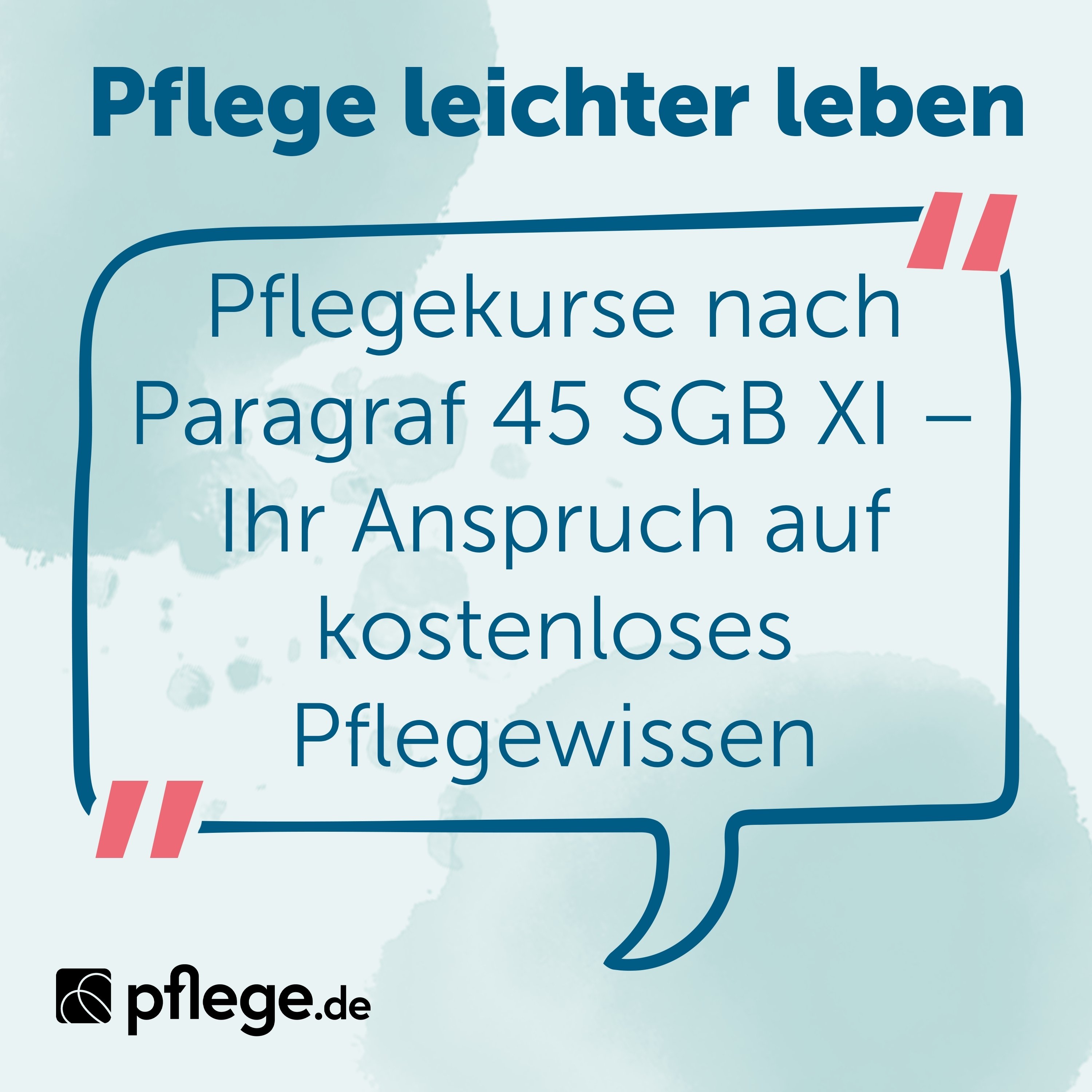 Pflege leichter leben