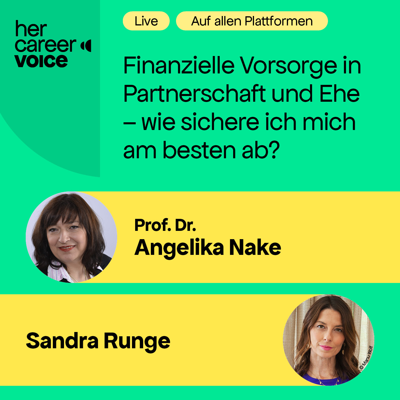 Finanzielle Vorsorge in Partnerschaft und Ehe – wie sichere ich mich am besten ab? episode artwork