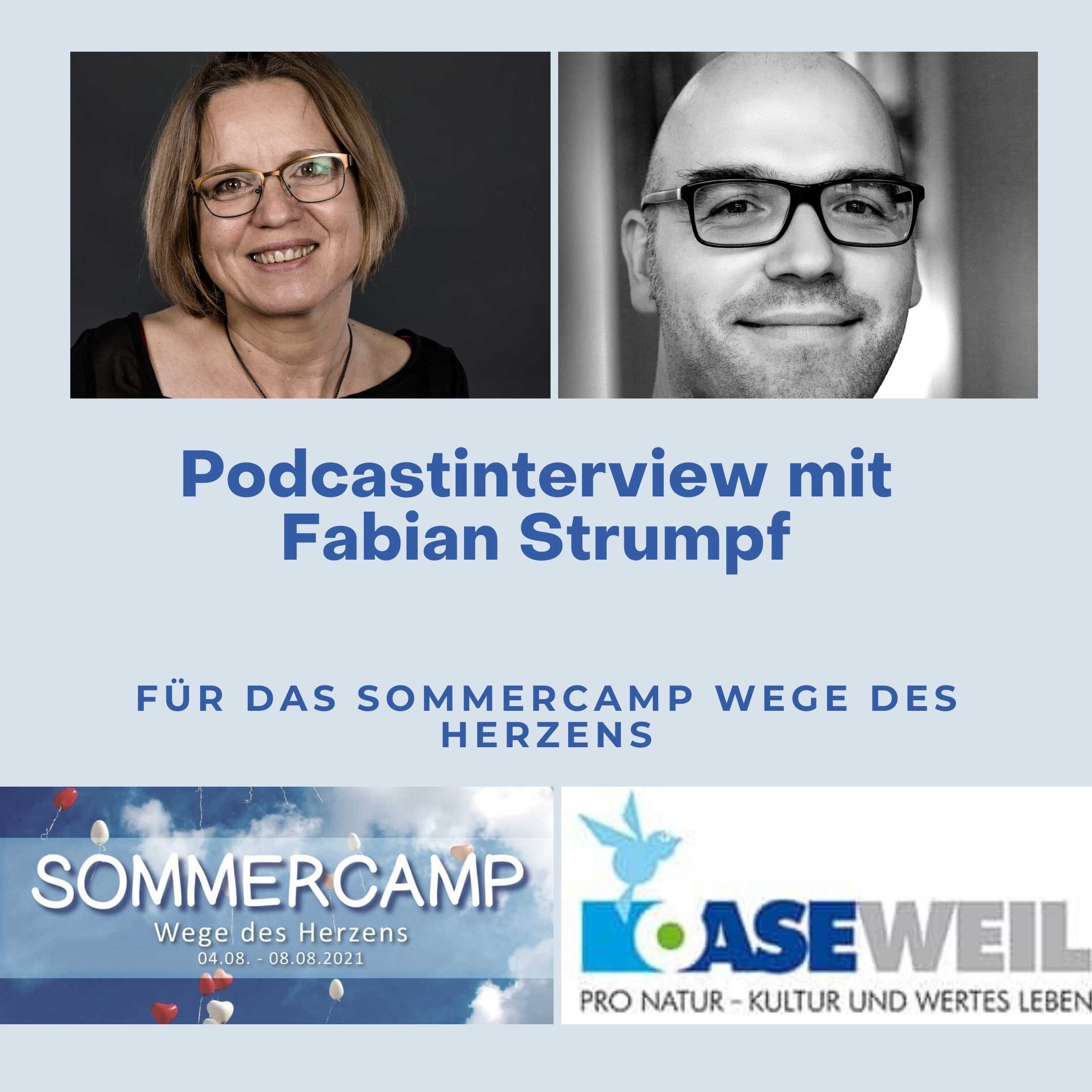 Interview mit Fabian Strumpf für das Sommercamp Wege des Herzens