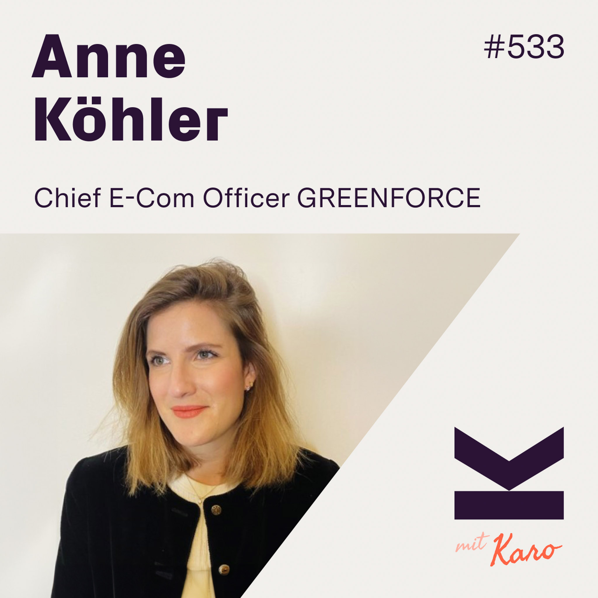 K#533 Anne Köhler, Chief E-Com Officer von Greenforce - podcast episode cover