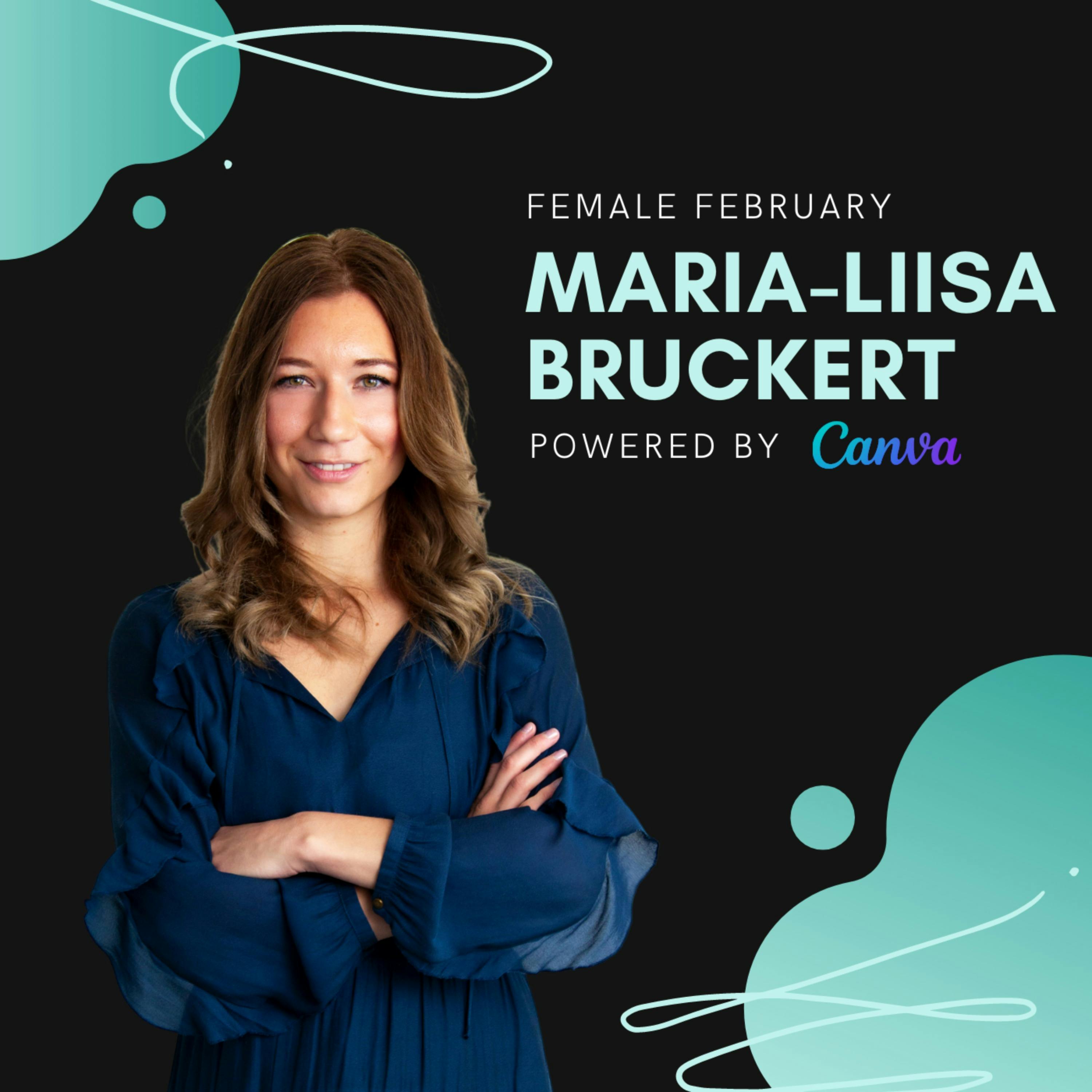Maria-Liisa Bruckert, SQIN | Female Februrary episode artwork