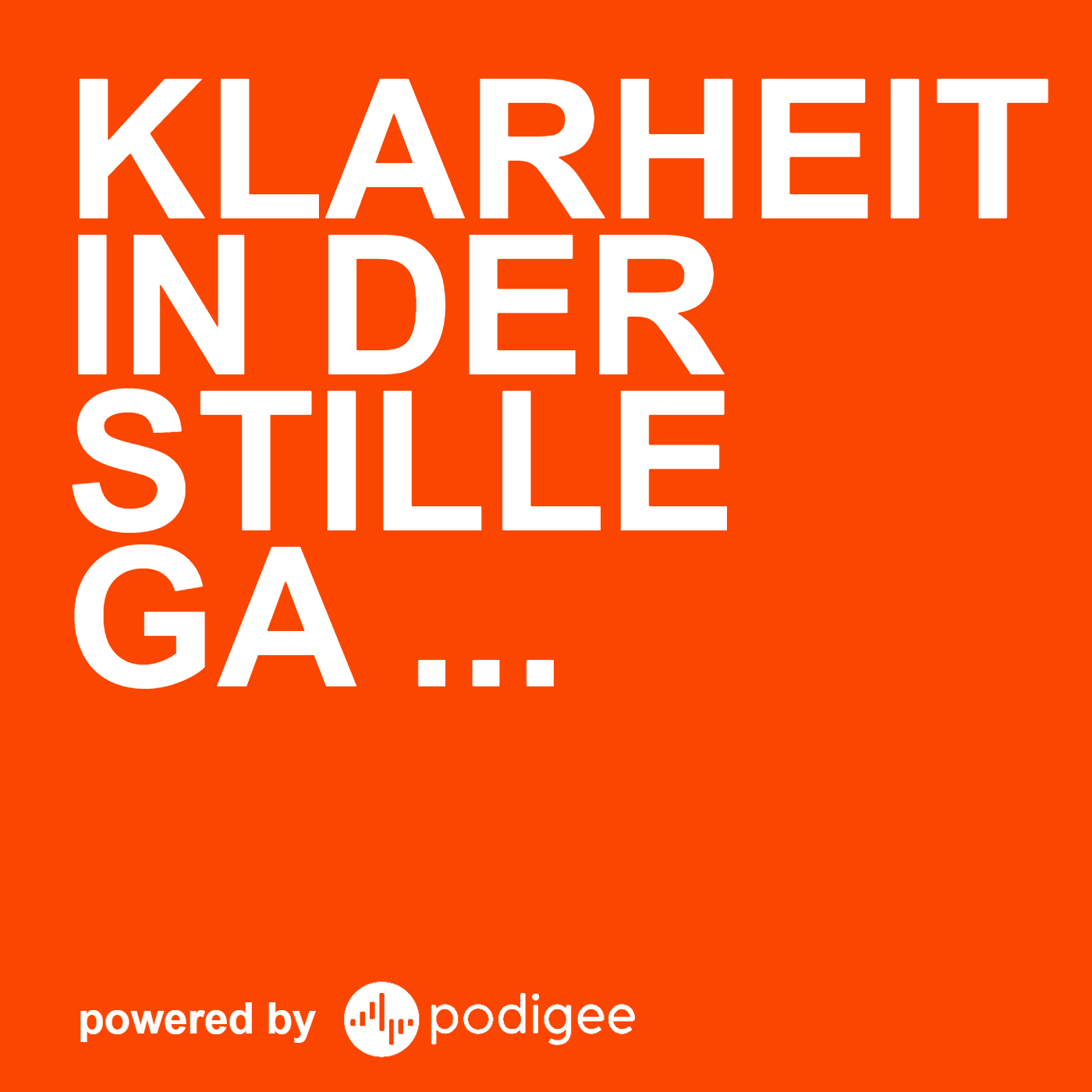 Klarheit in der Stille Gast Dagmar Zinner podcast artwork