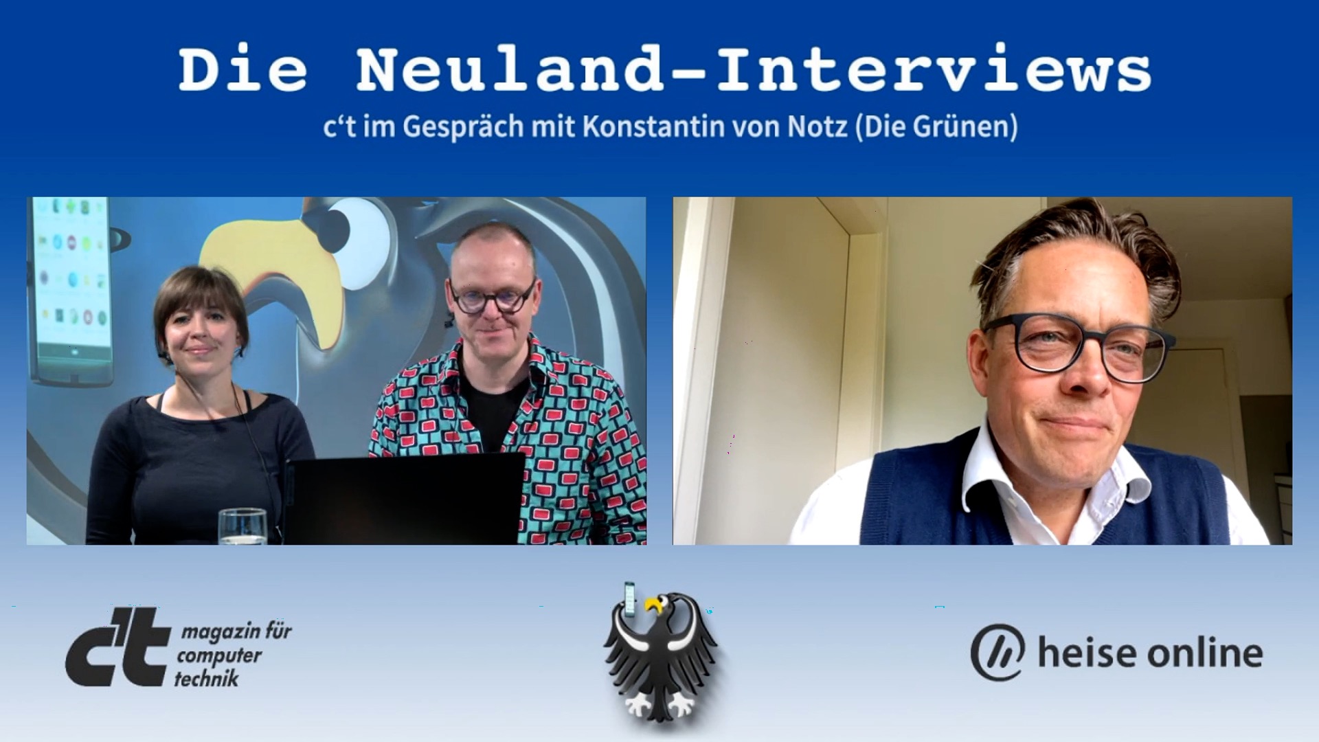Die Neuland-Interviews 2021 #4 | Im Gespräch mit Konstantin von Notz (Die Grünen)