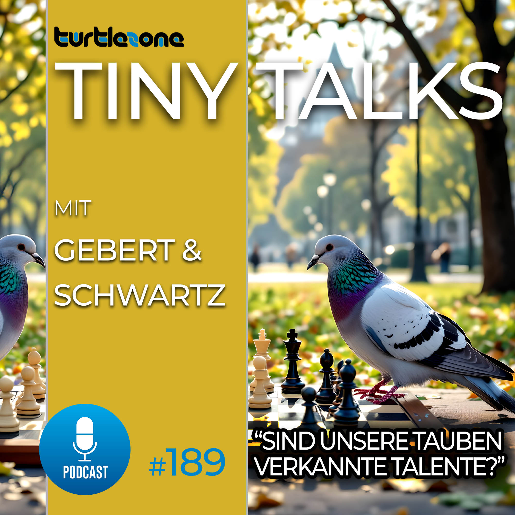 Turtlezone Tiny Talks - Der Debatten-Podcast mit Gebert und Schwartz
