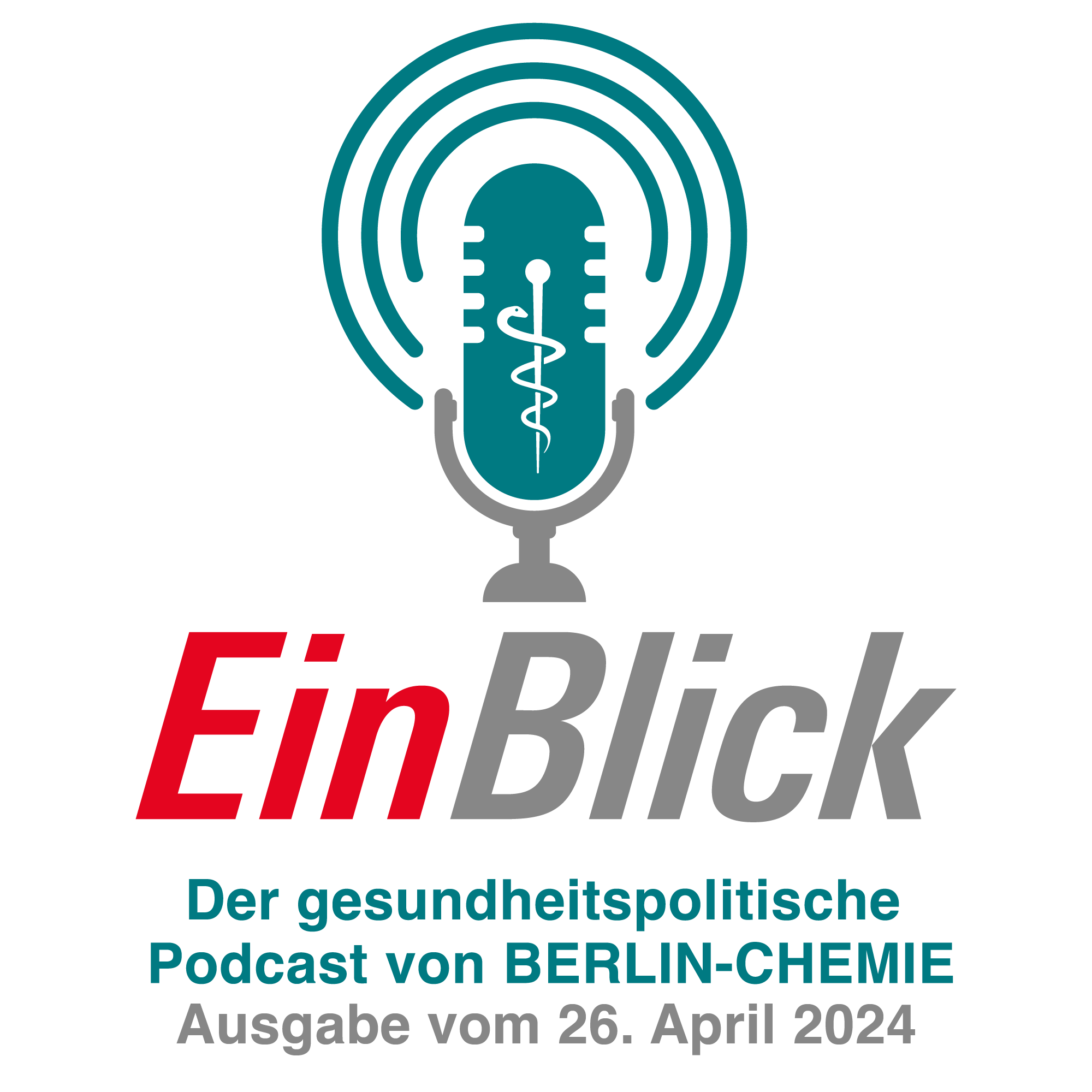 🎙#EinBlick u.a. 🤖#ErwiN + StatAMEd #Versorgung  🌡️ #Klimawandel + Gesundheit #Digitale Notfalldaten episode artwork