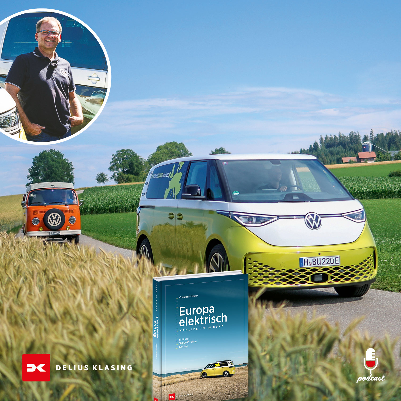 #89 Europa elektrisch mit Christian Schlüter (Vanlife im ID.Buzz) episode artwork