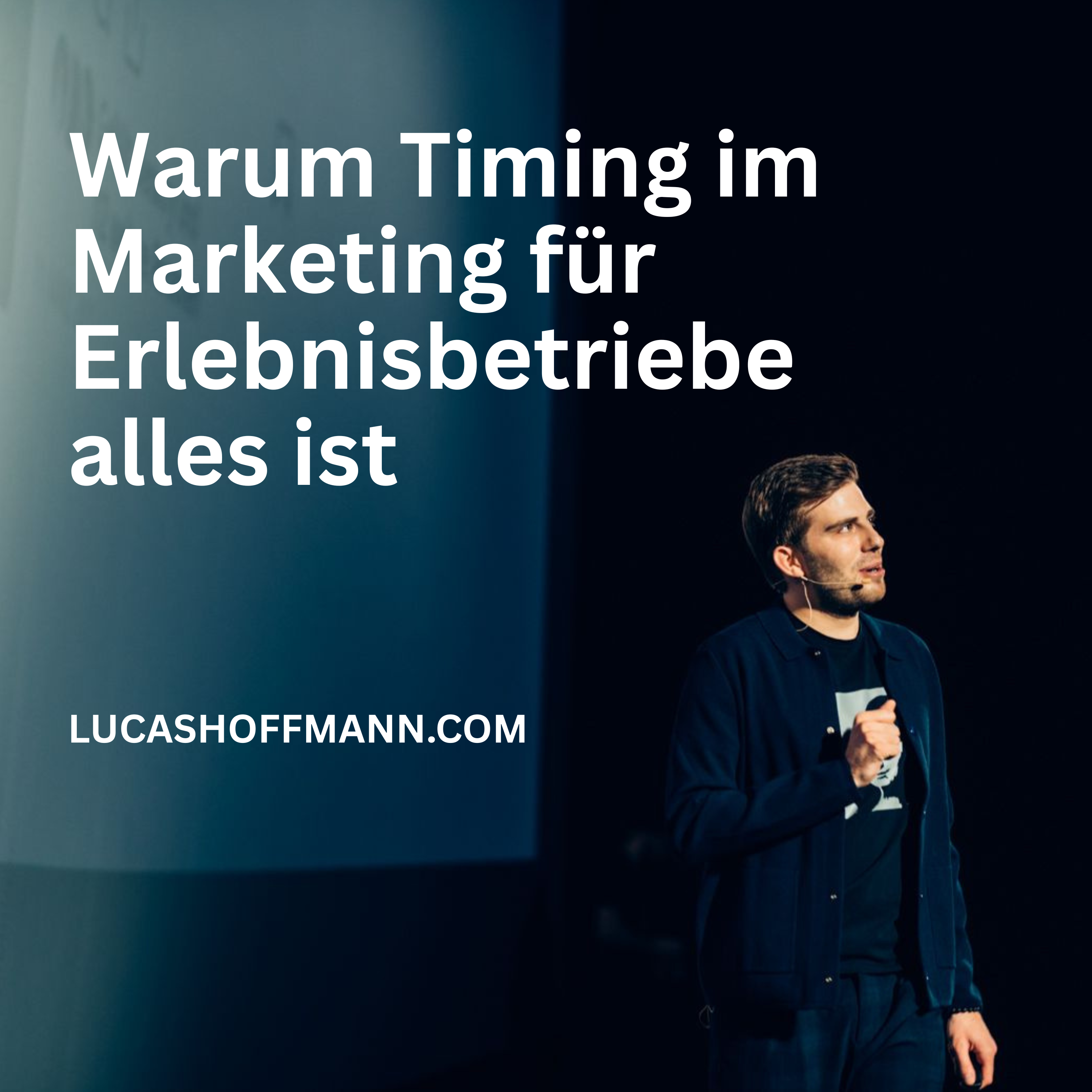 Warum Timing im Marketing für Erlebnisbetriebe alles ist episode artwork