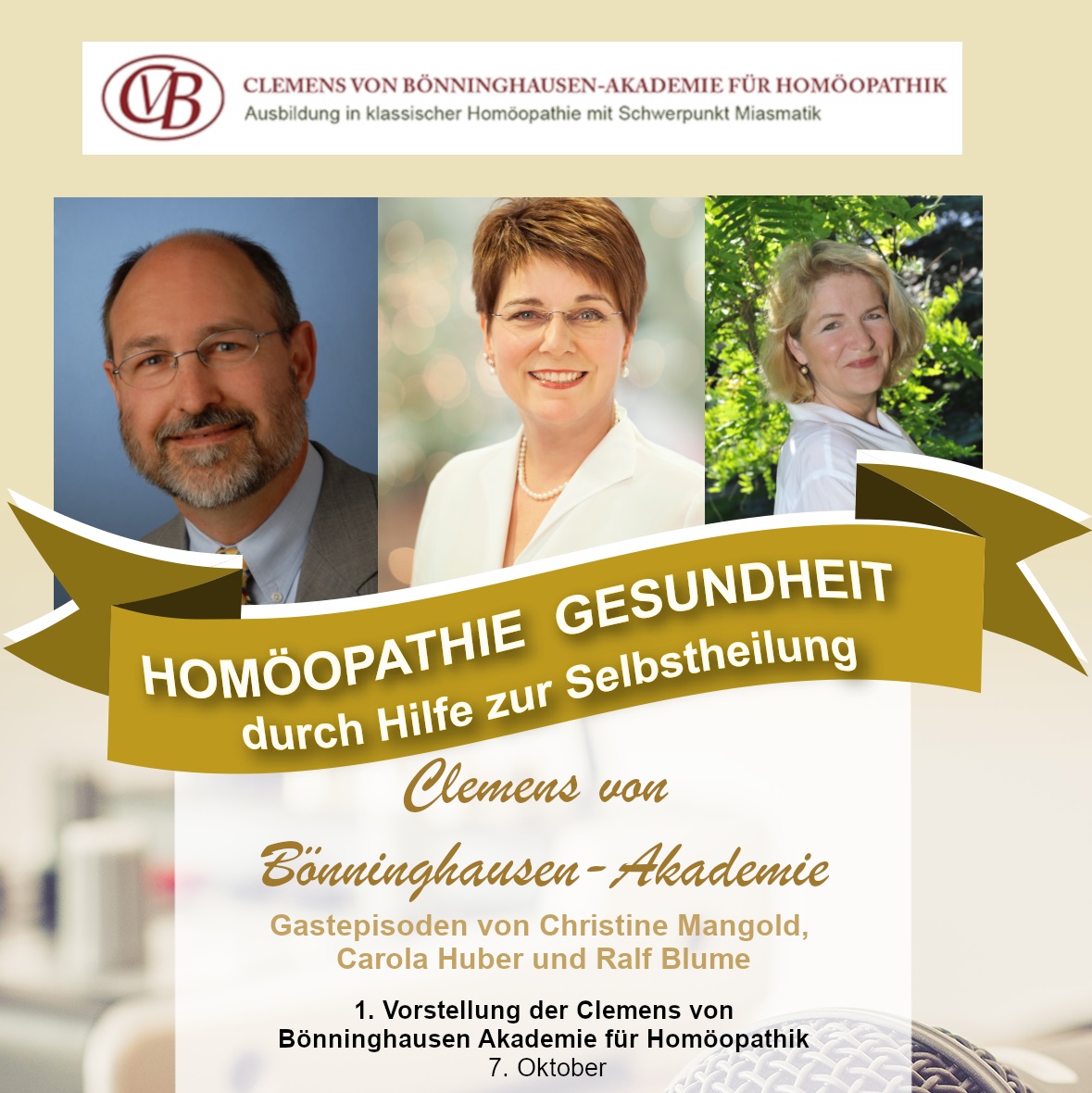 Clemens von Bönninghausen Akademie für Homöopathik stellt ich vor episode artwork