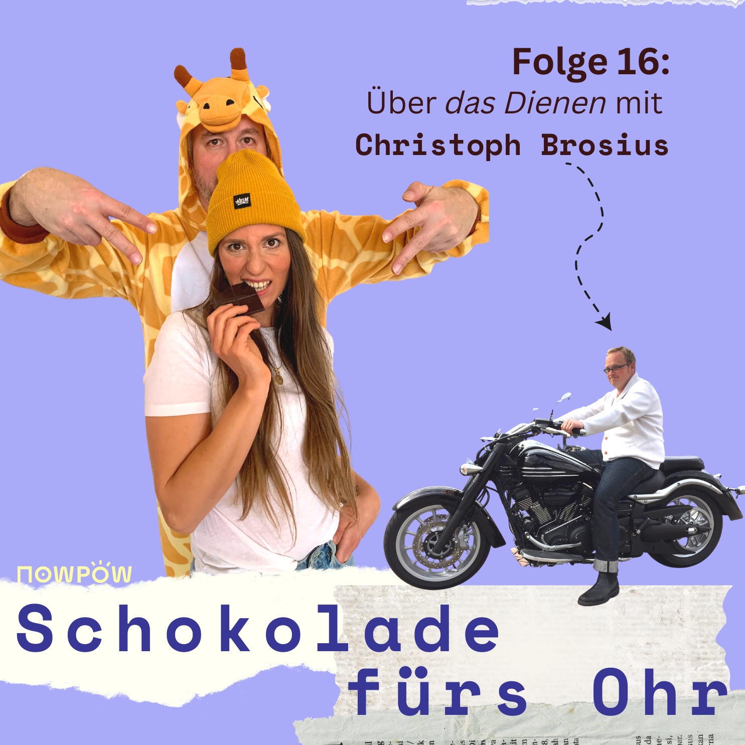 Schokolade fürs Ohr – ein philosophischer Nowpow-Podcast über die großen Themen des Lebens