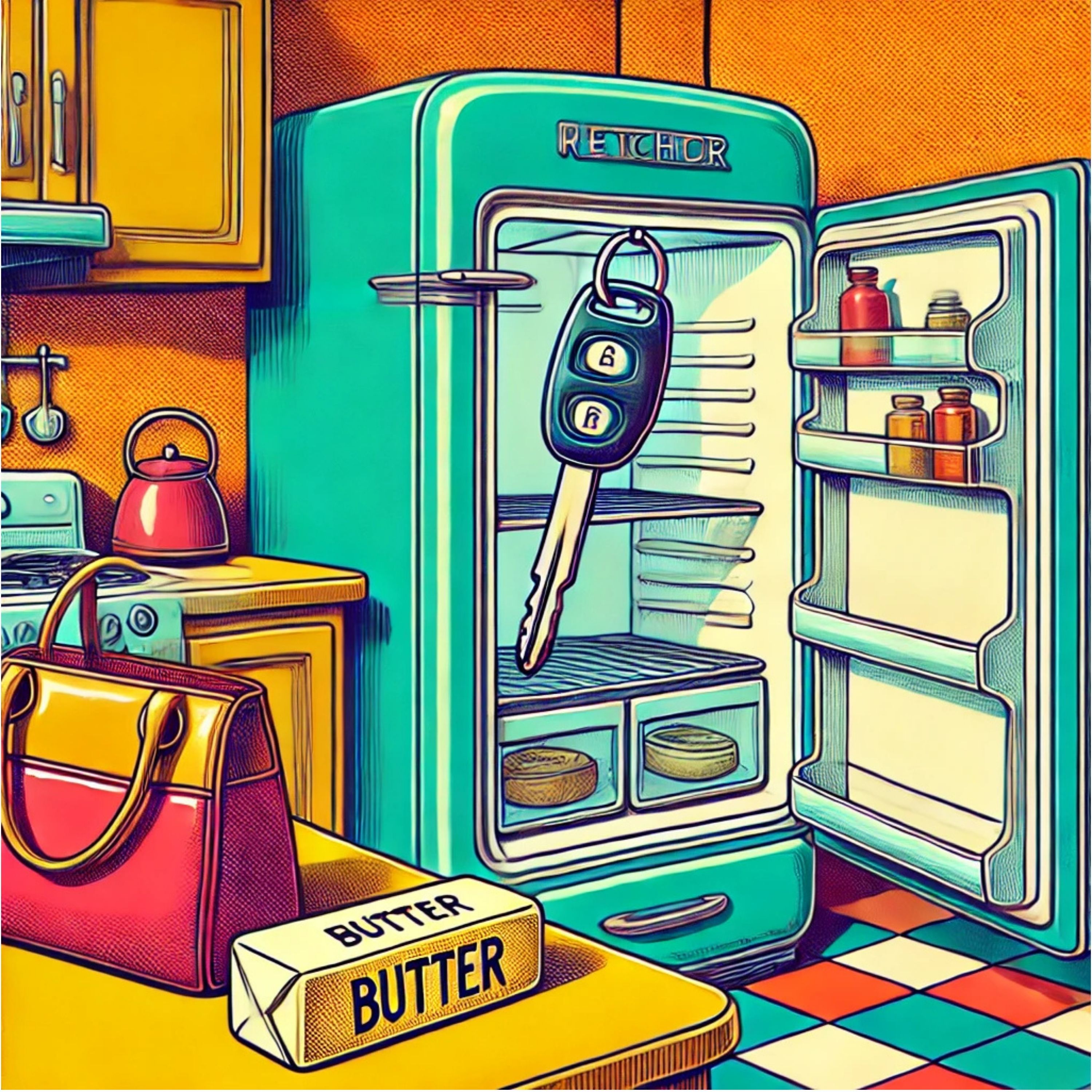 #1: Schlüssel im Kühlschrank, Butter in der Handtasche – und jetzt? Raus aus dem Überforderungsmodus! episode artwork