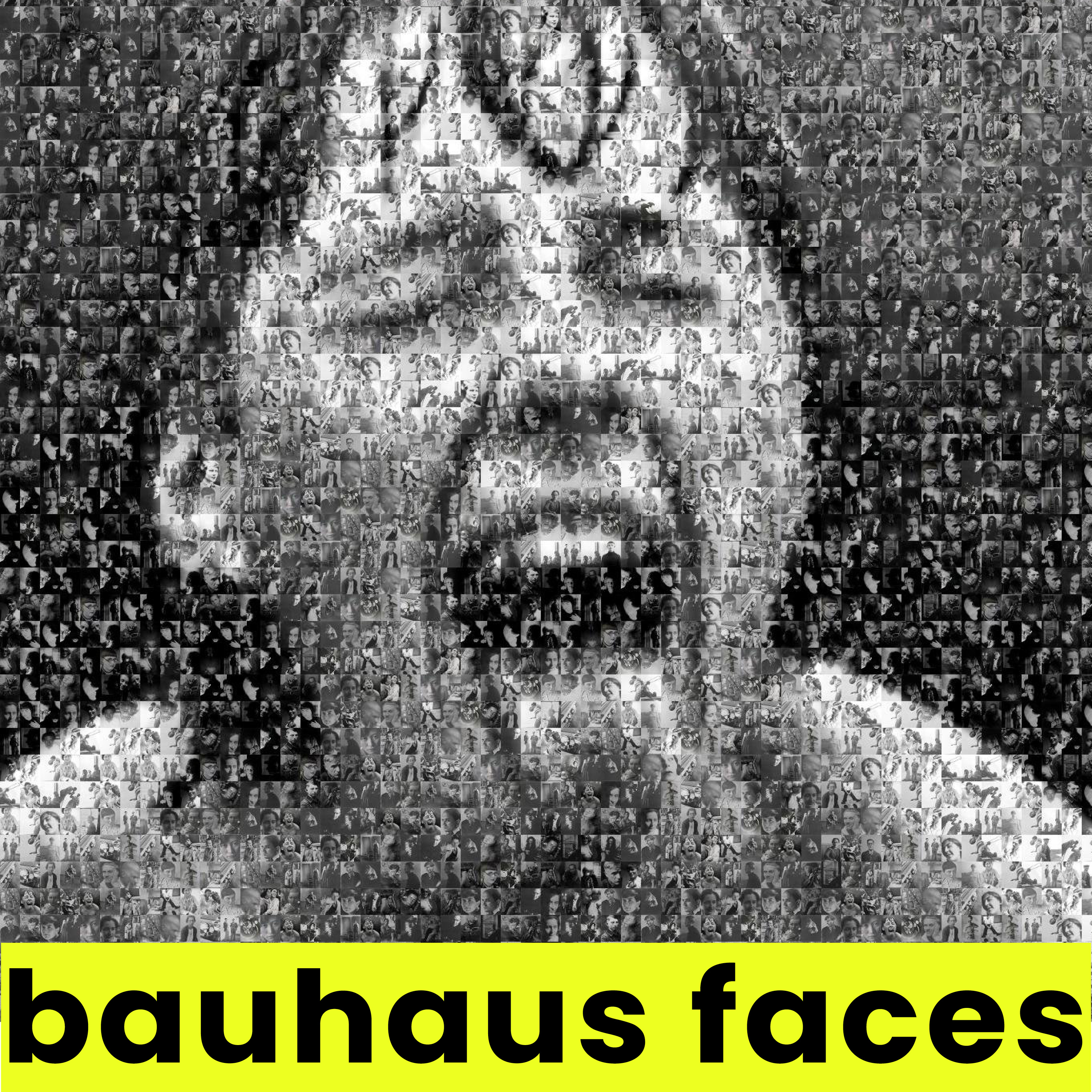 bauhaus faces / Anja Guttenberger