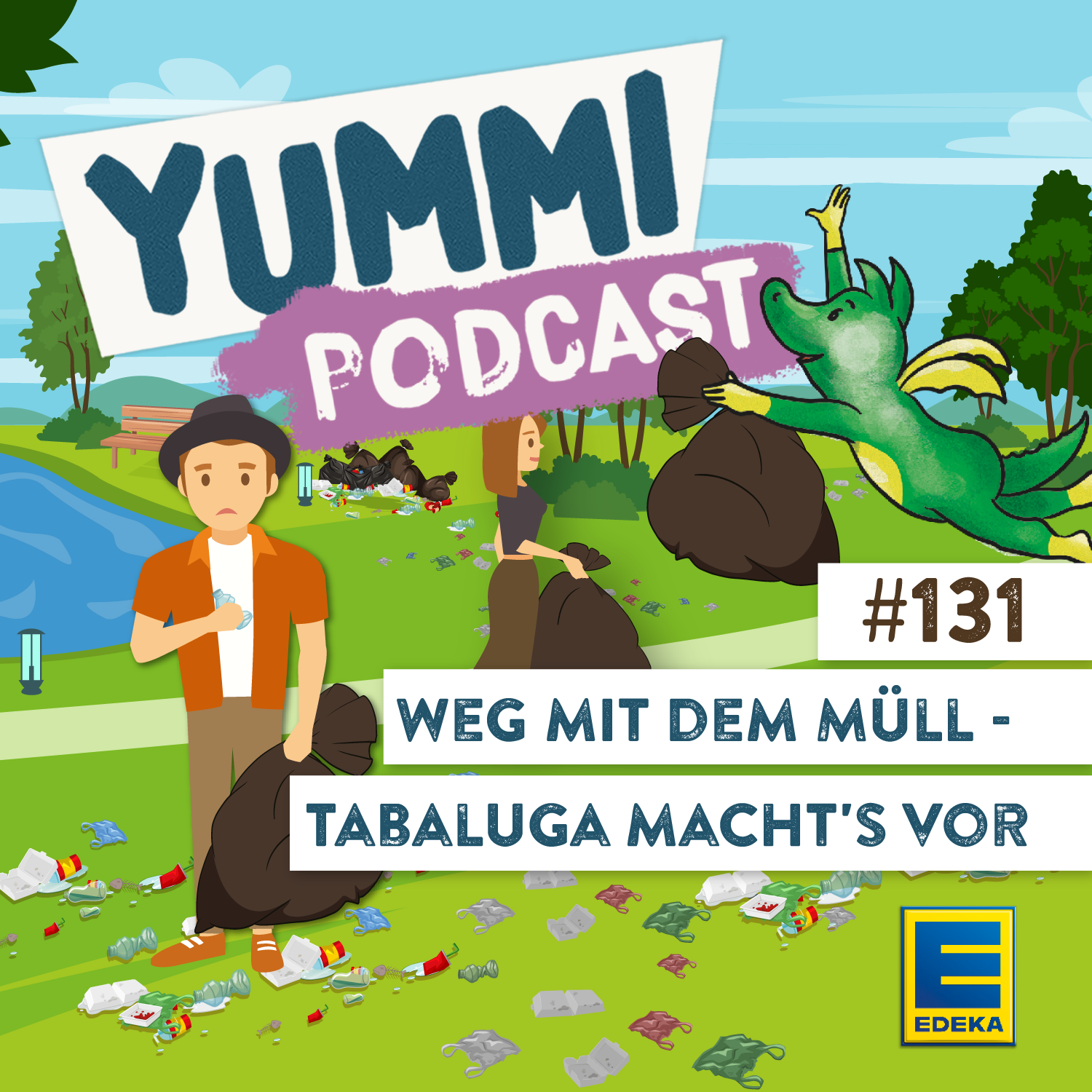 Weg mit dem Müll - Tabaluga macht's vor