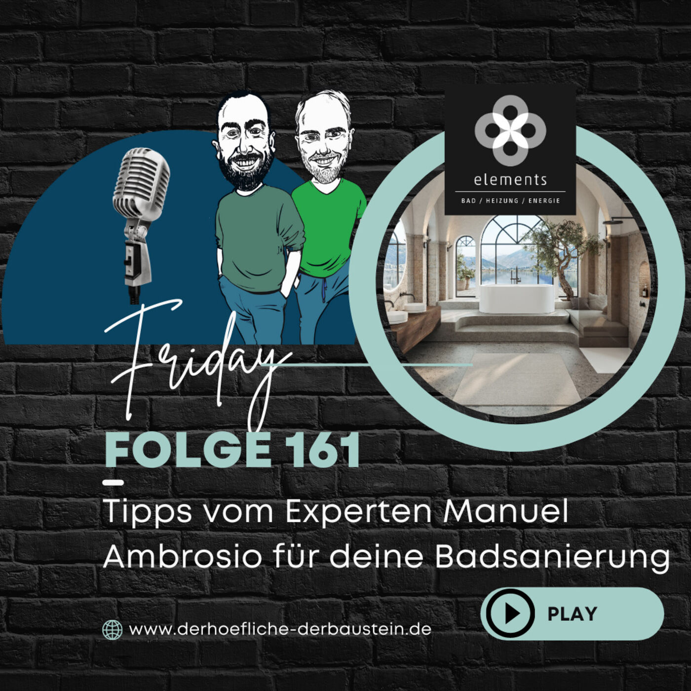 Bau Podcast - der Höfliche & der BAUstein