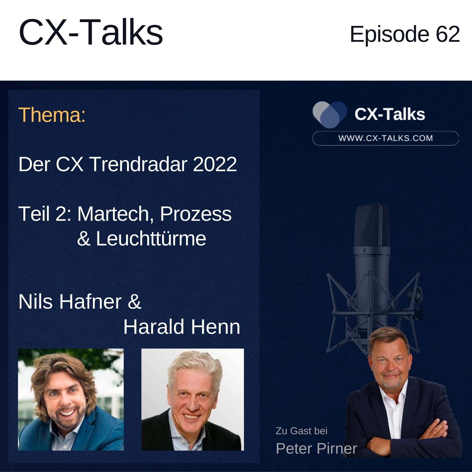 CX-Talks - Insights, Technologie und Management für bessere Customer Experience