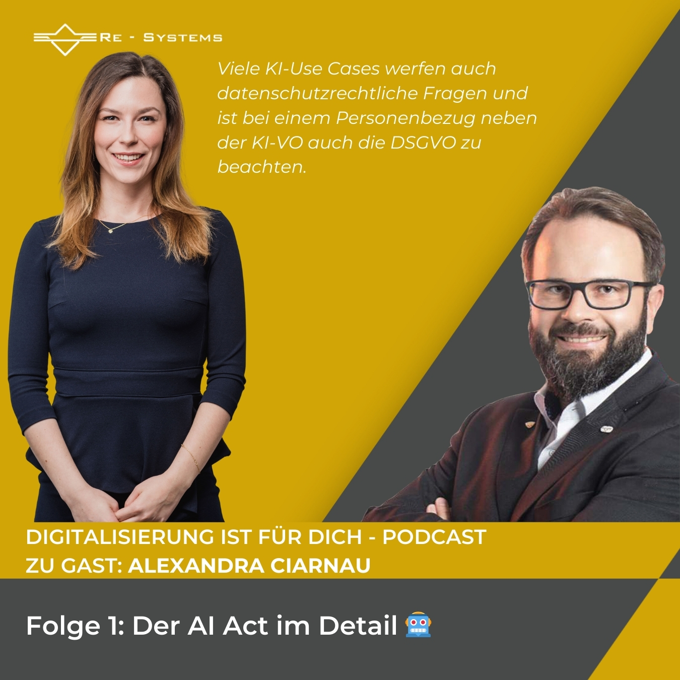 #281 - Teil 1: Der AI Act im Detail - mit Alexandra Ciarnau