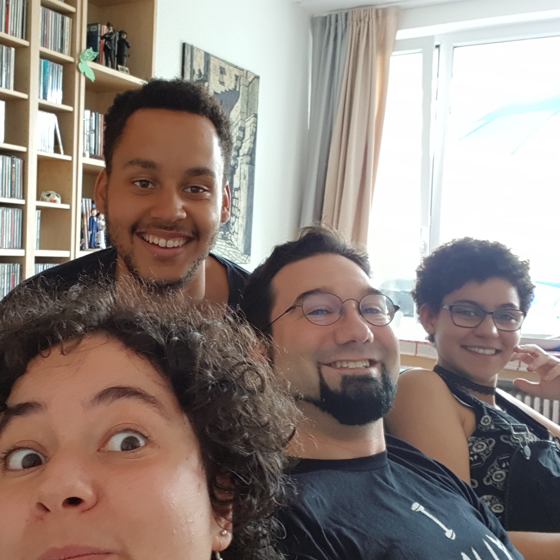 Two Blacks and a Jew