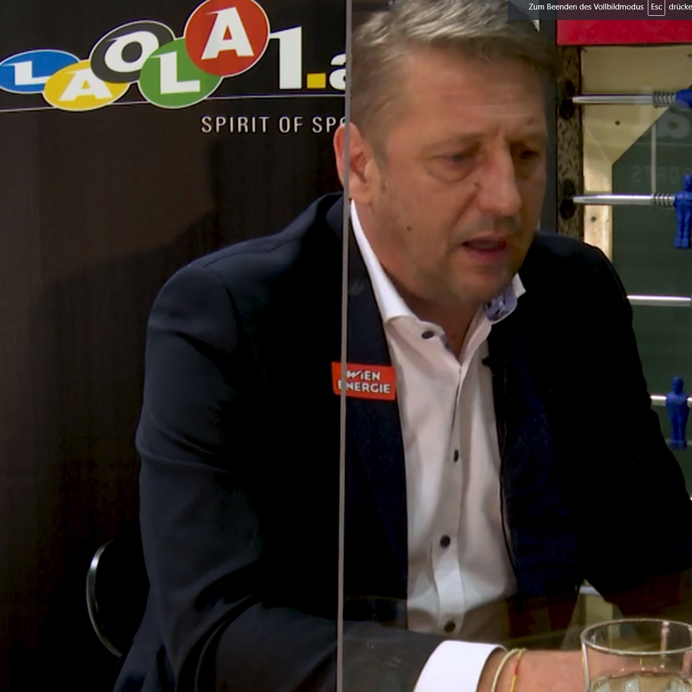 Am Stammtisch bei Andy Ogris