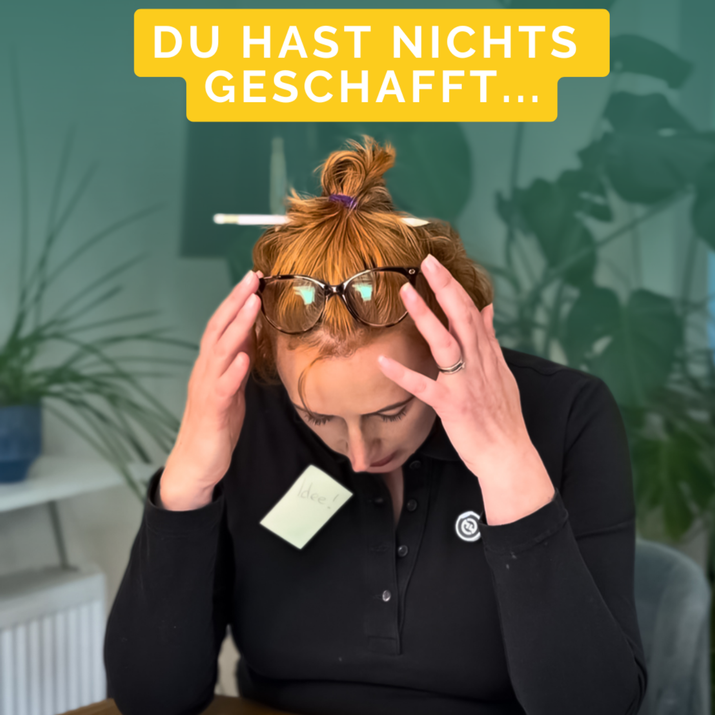 Selbstständig und tief erschöpft