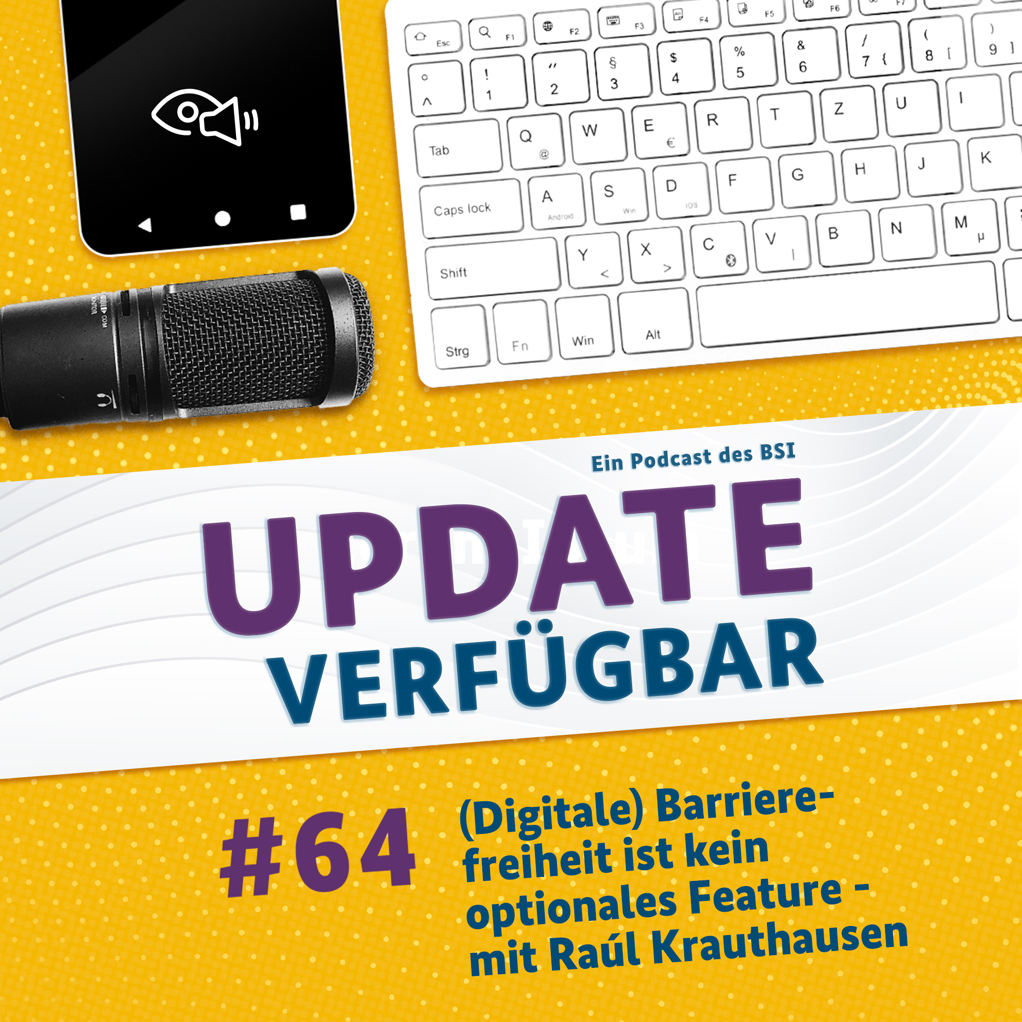 #64 - (Digitale) Barrierefreiheit ist kein optionales Feature – mit Raúl Krauthausen