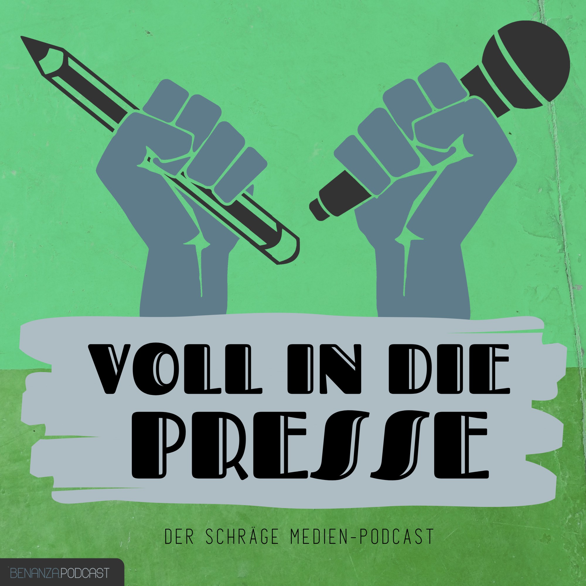 Voll in die Presse