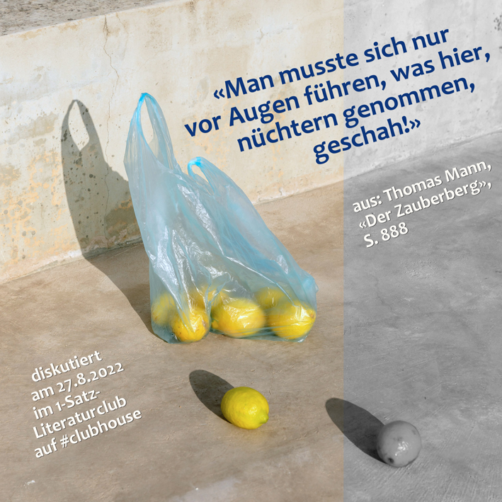 1-Satz-Literaturclub (1SLC)