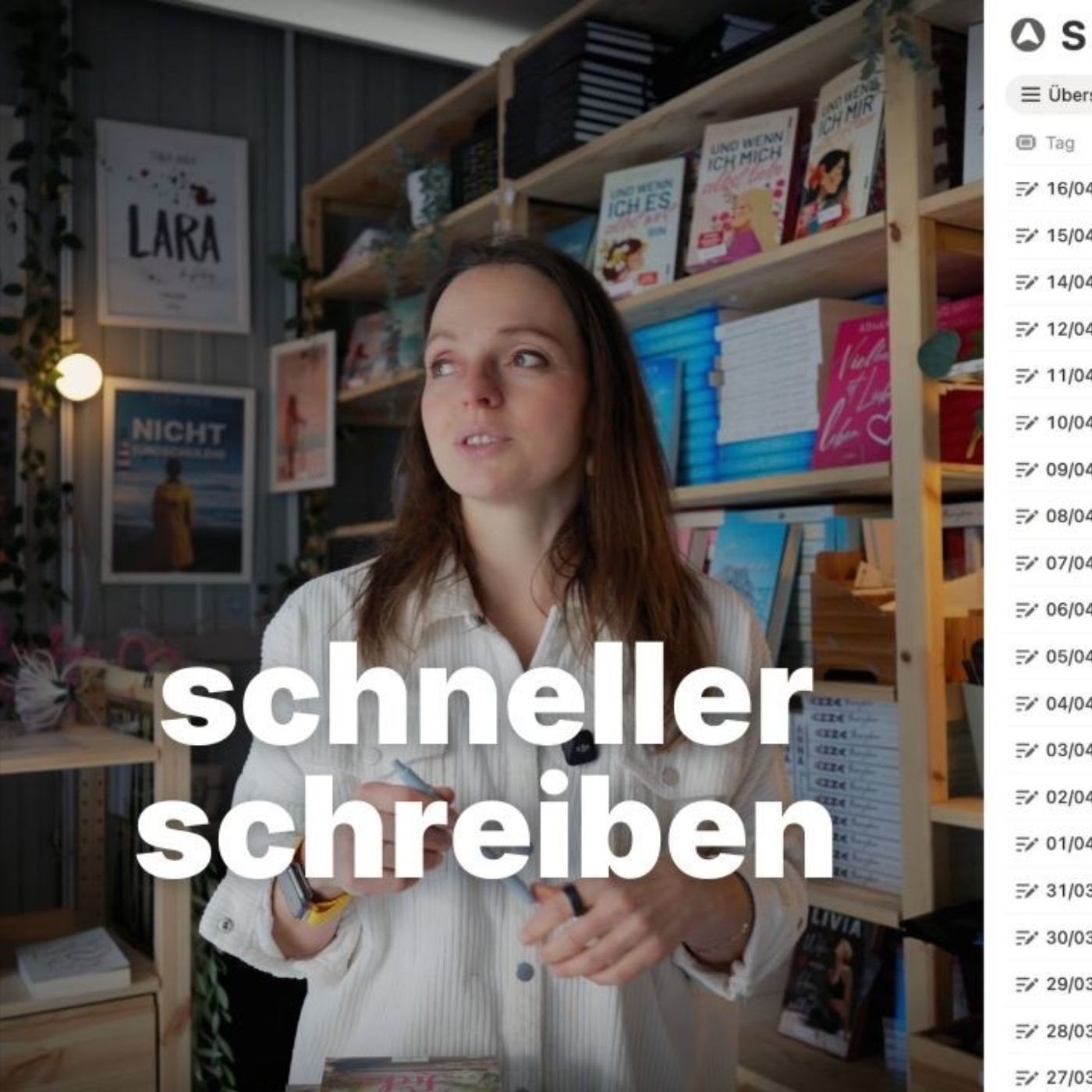 Wie ich Bücher in Tagen statt Monaten schreibe