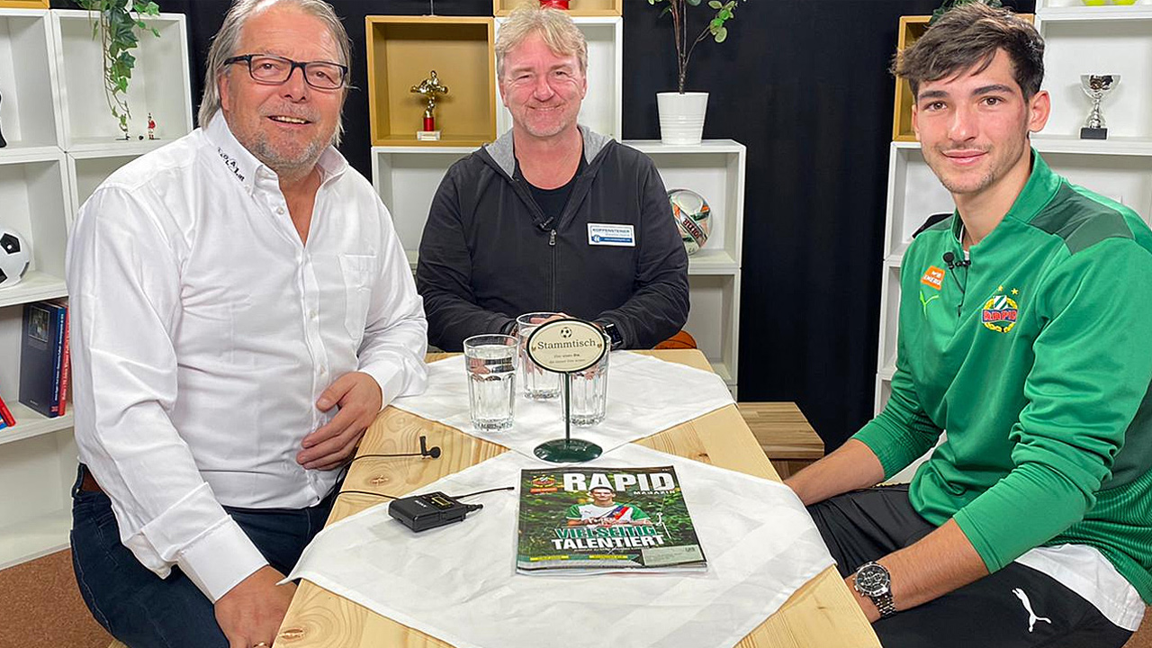 Am Stammtisch bei Andy Ogris