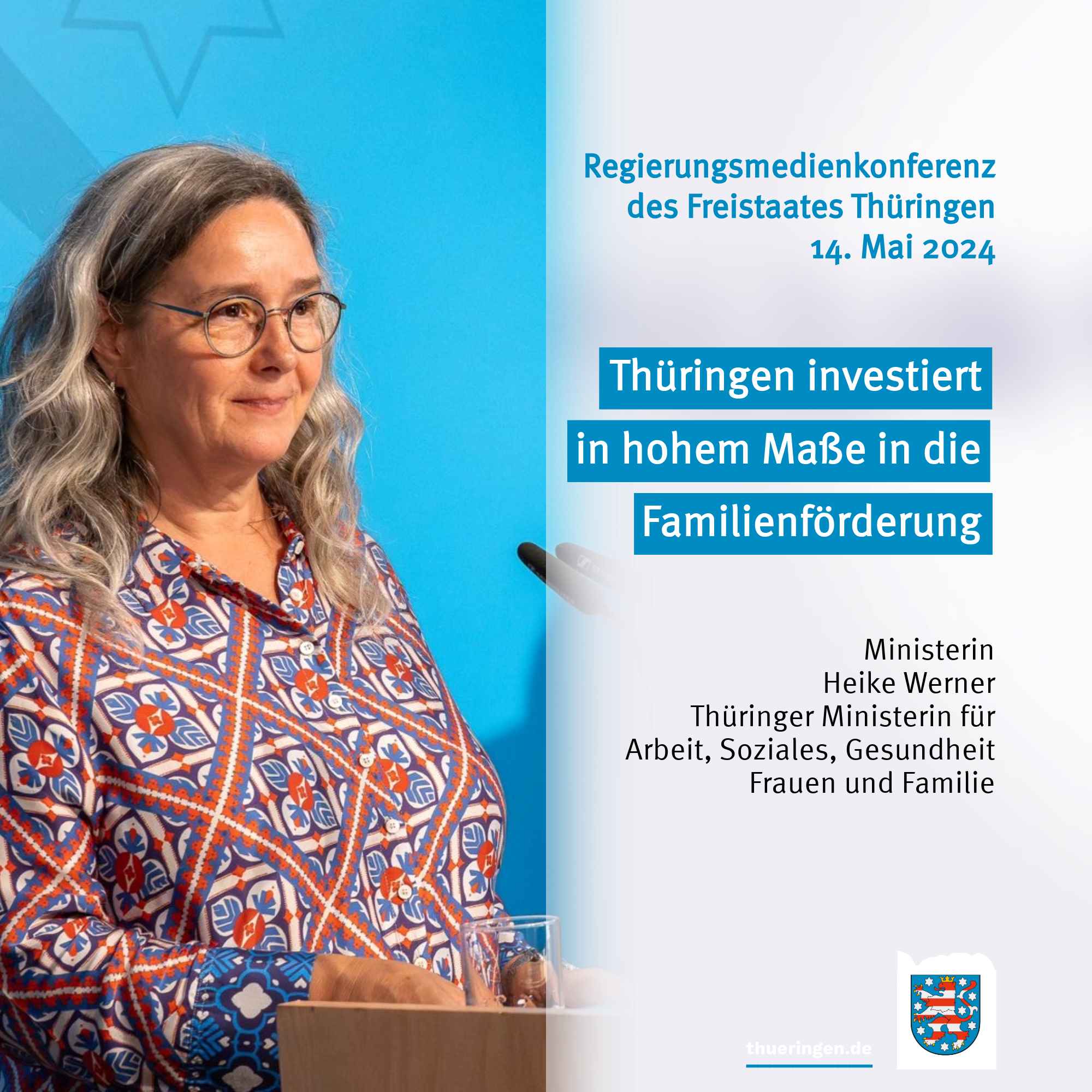 Regierungsmedienkonferenz des Freistaats Thüringen