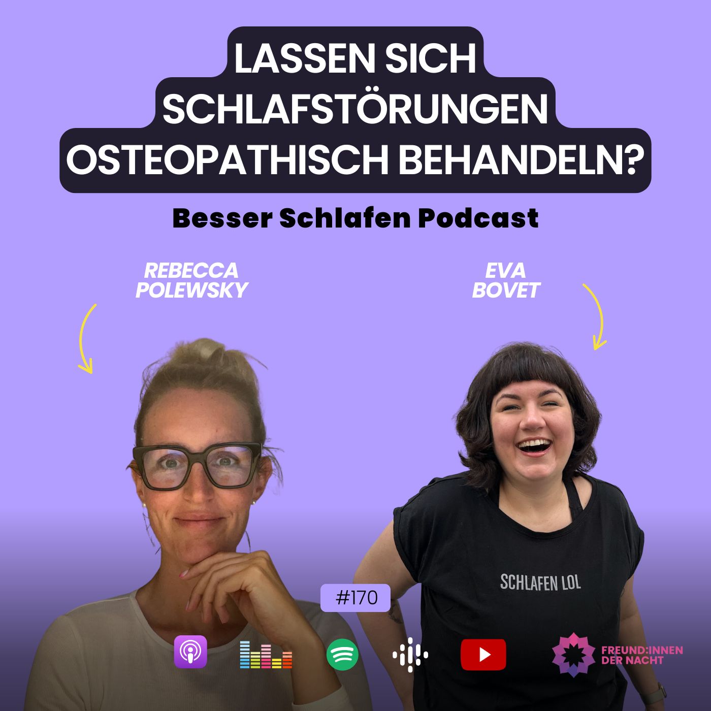 Lassen sich Schlafstörungen osteopathisch behandeln? (#170) episode artwork
