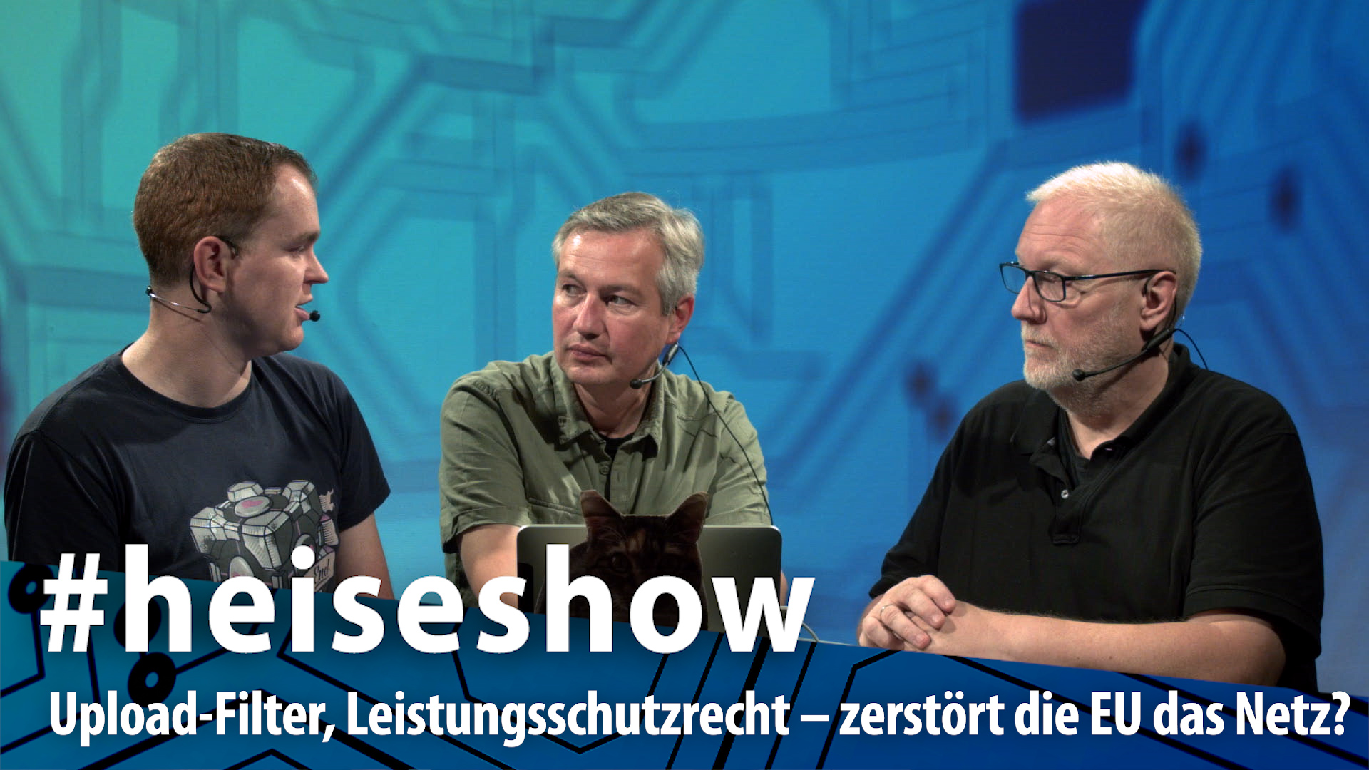 heiseshow: Upload-Filter, Leistungsschutzrecht – zerstört die EU das Netz?