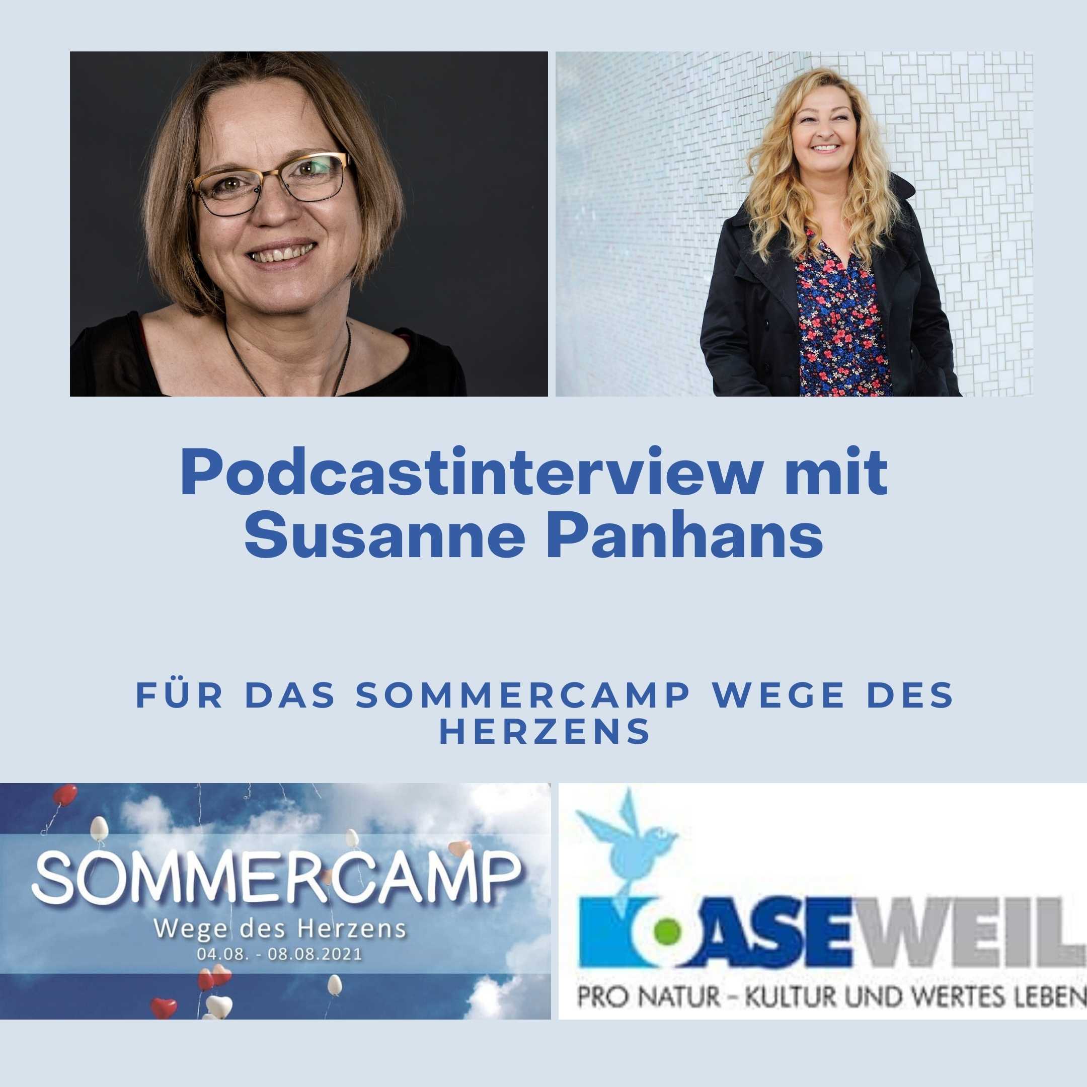 Interview mit Susanne Panhans für das Sommercamp Wege des Herzens
