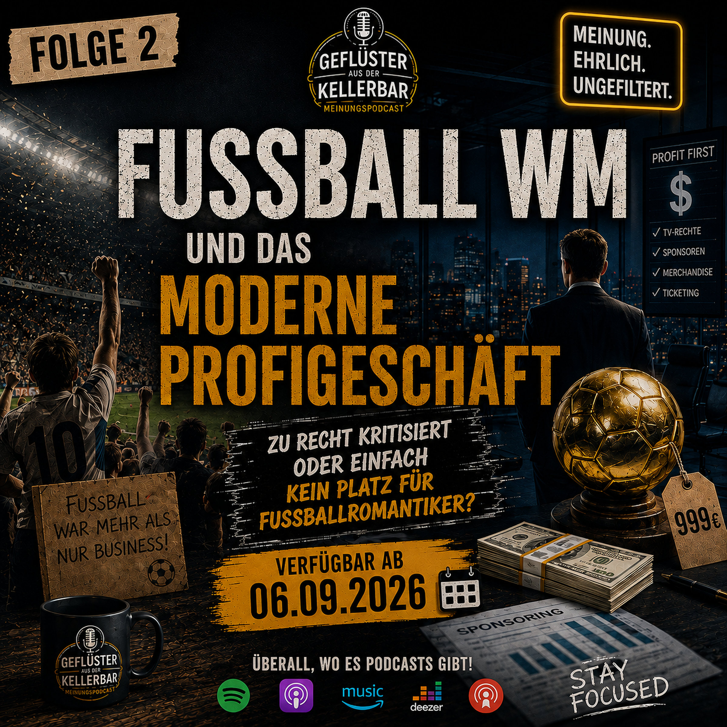 Die Fußball WM und das moderne Profigeschäft episode artwork