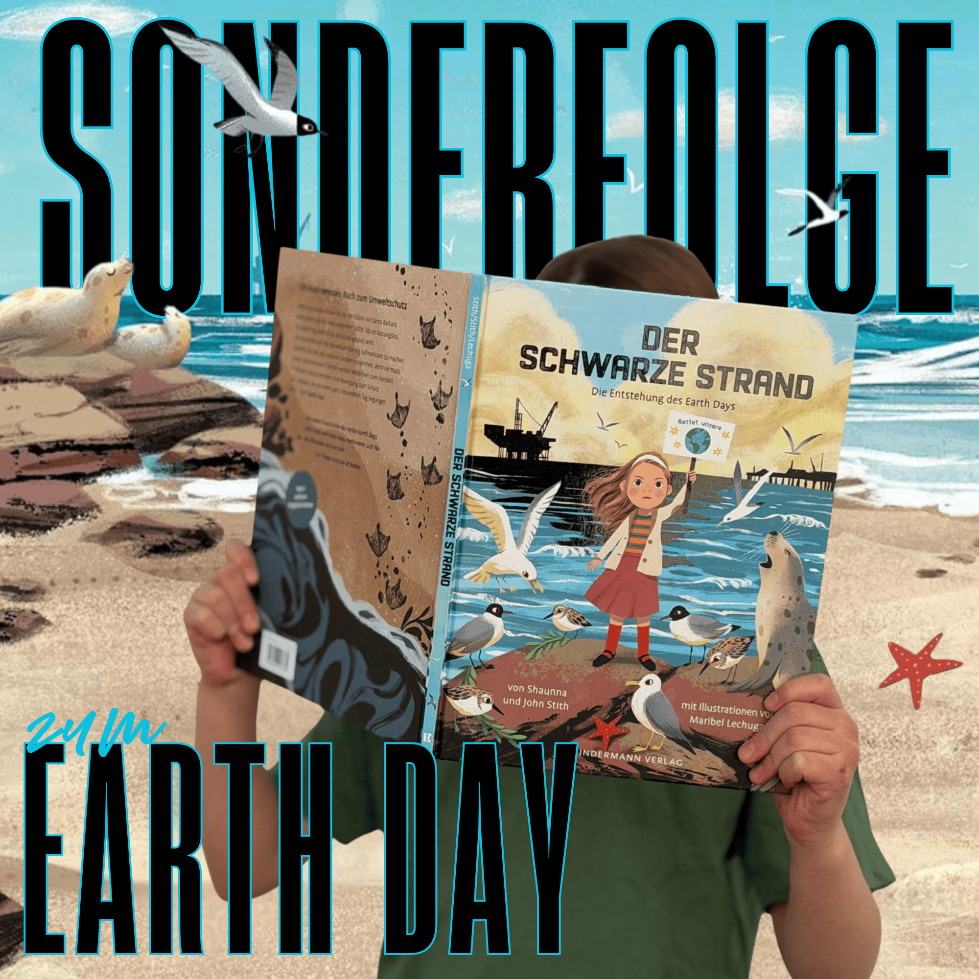 Sonderfolge zum Earth Day 2026: "Der schwarze Strand - Die Entstehung des Earth Days" von Shaunna und John Stith episode artwork