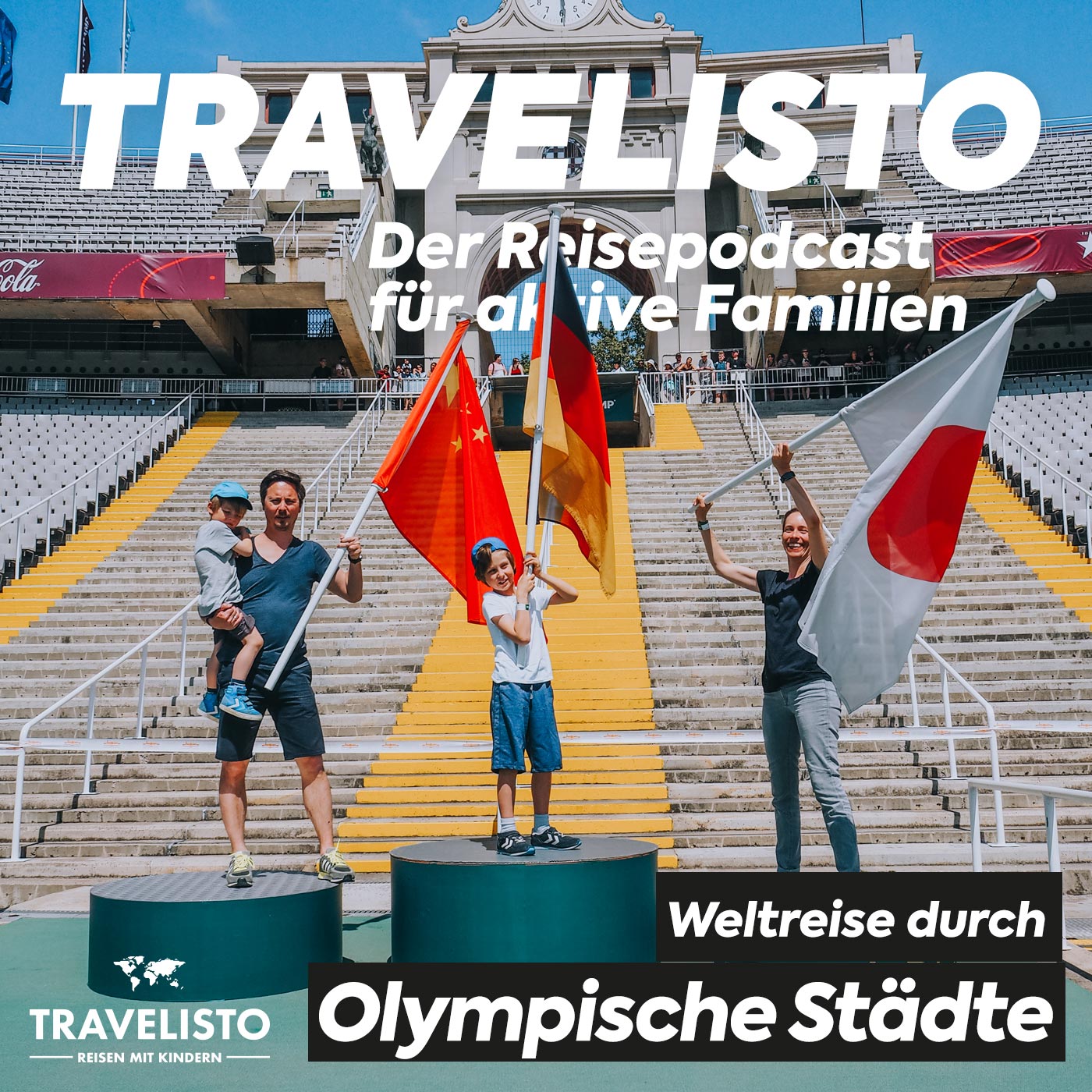 Travelisto - Der Reise-Podcast für aktive Familien - Reisen mit Kindern mit Jenny und Andi