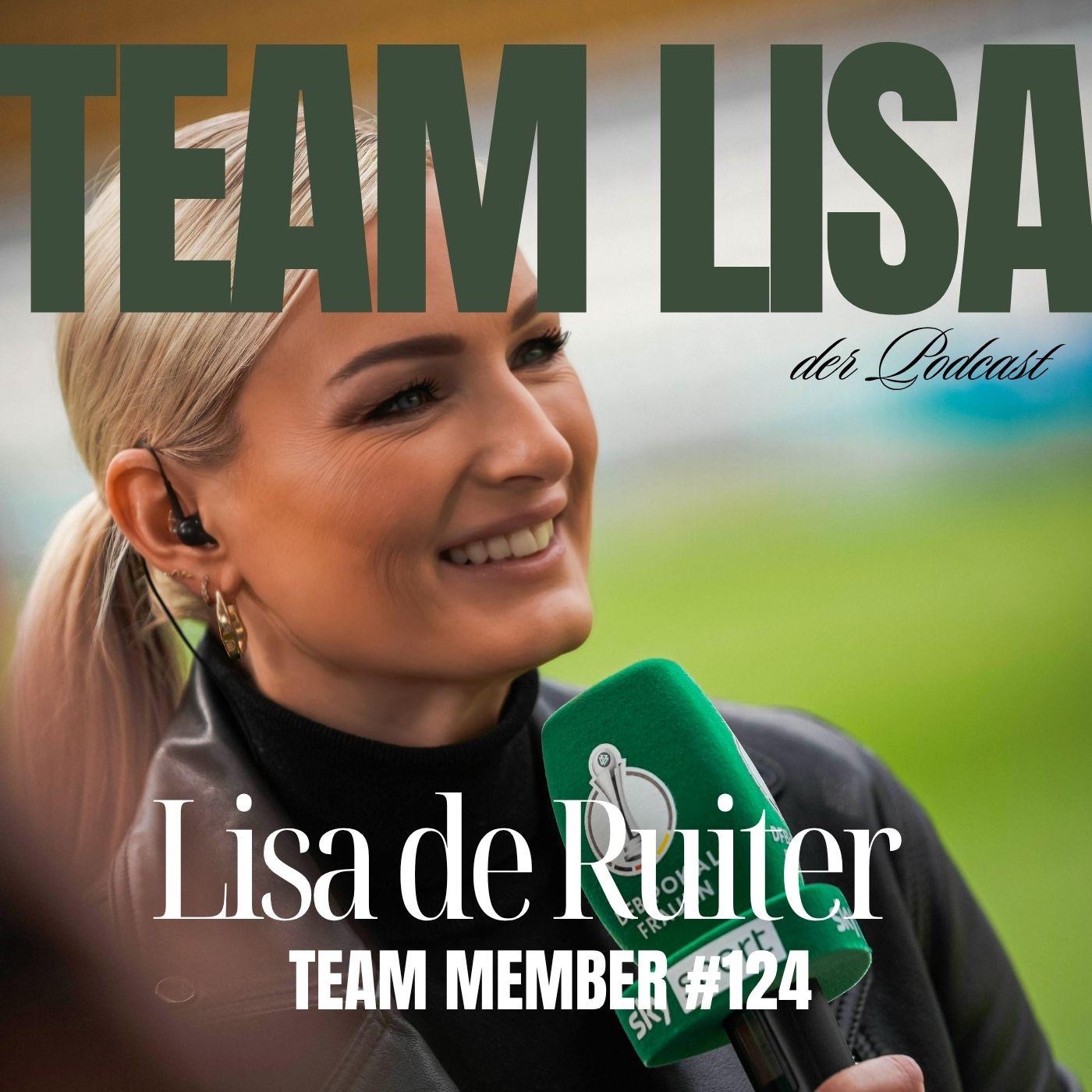 Team Member 124 - Lisa de Ruiter 🖊️ ⚽️ 🎤 episode artwork