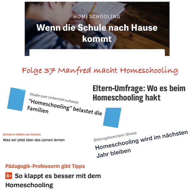 Folge 37 Manfred macht Homeschooling