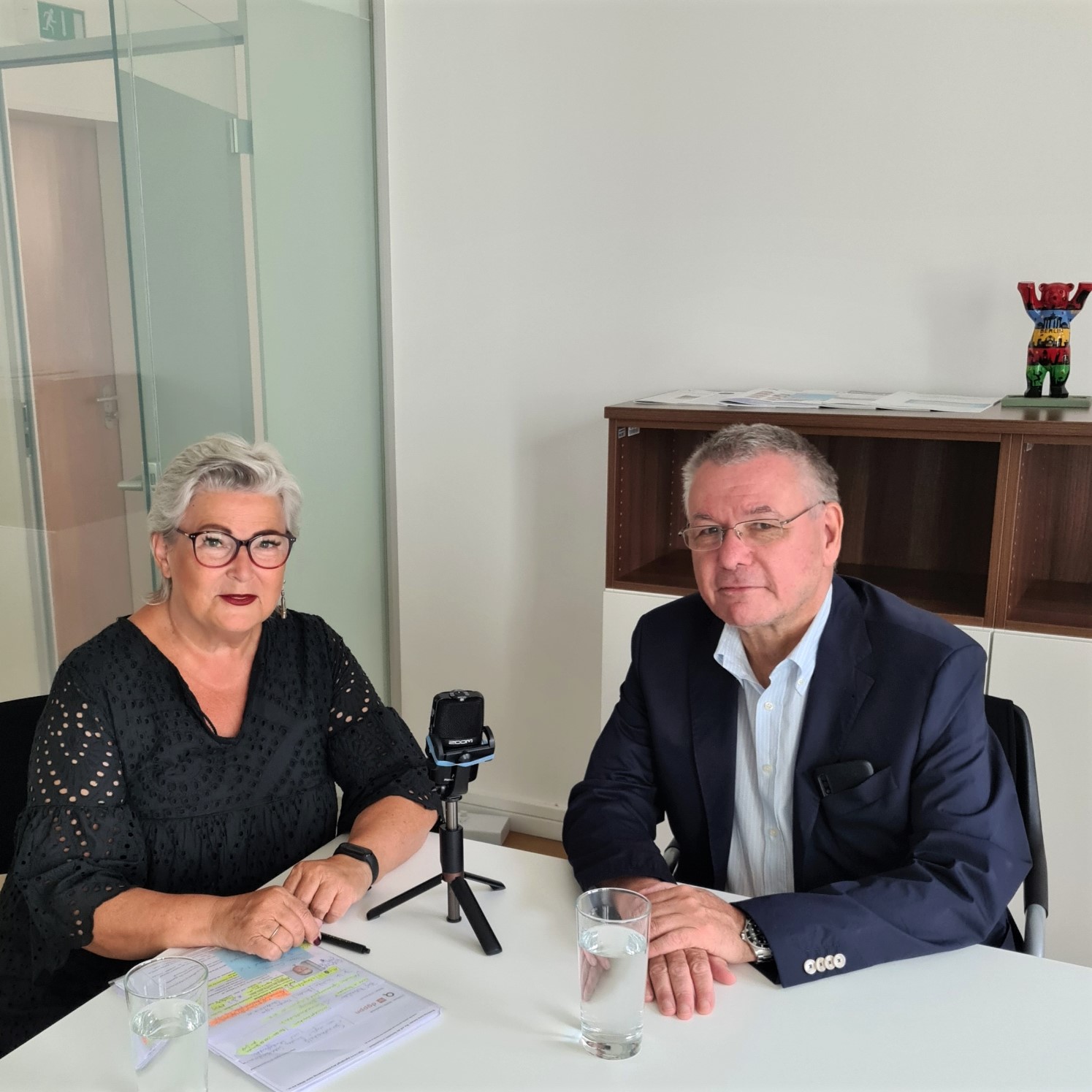 Schwarz hören: Petra Schwarz im Gespräch mit Prof. Dr. Thomas Pollmächer über Leben und Tod