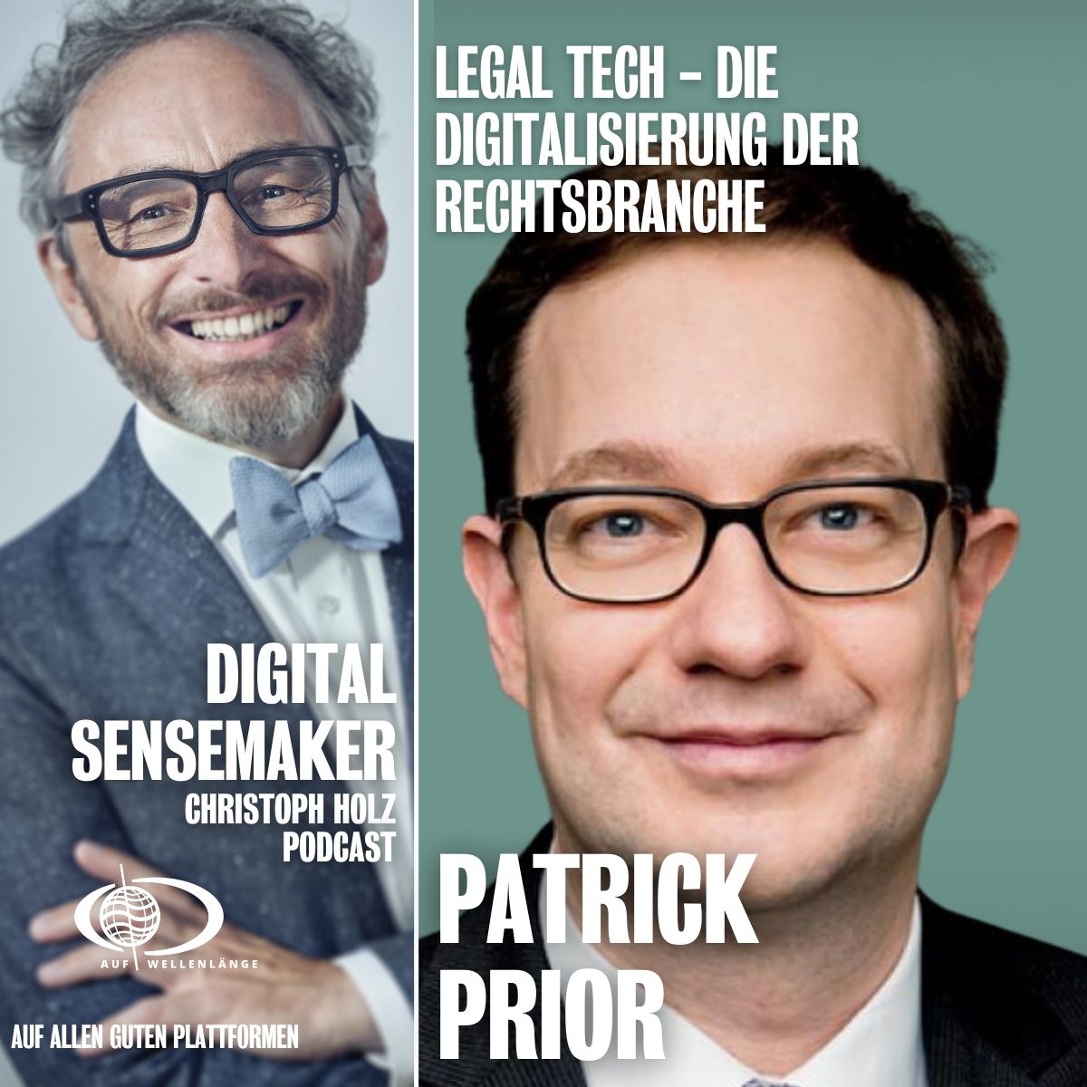 #132 "Legal Tech - Die Digitalisierung der Rechtsbranche" mit Patrick Prior, Jurist und Unternehmer
