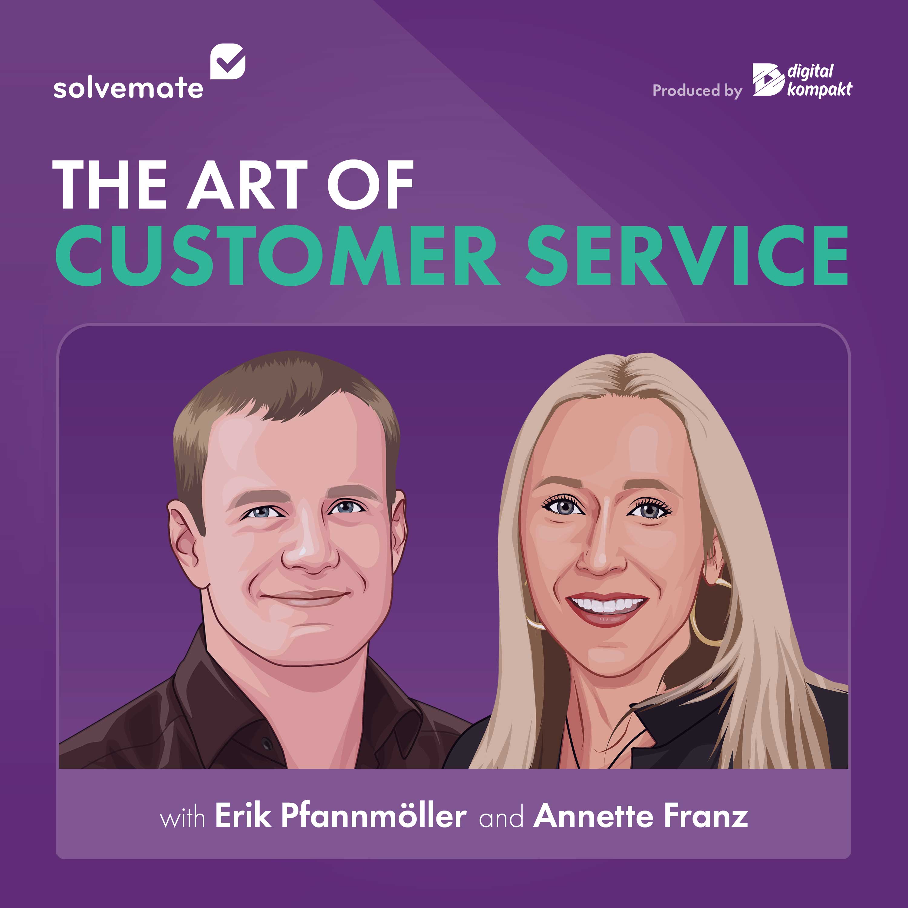 The Art of Customer Service // by Solvemate.