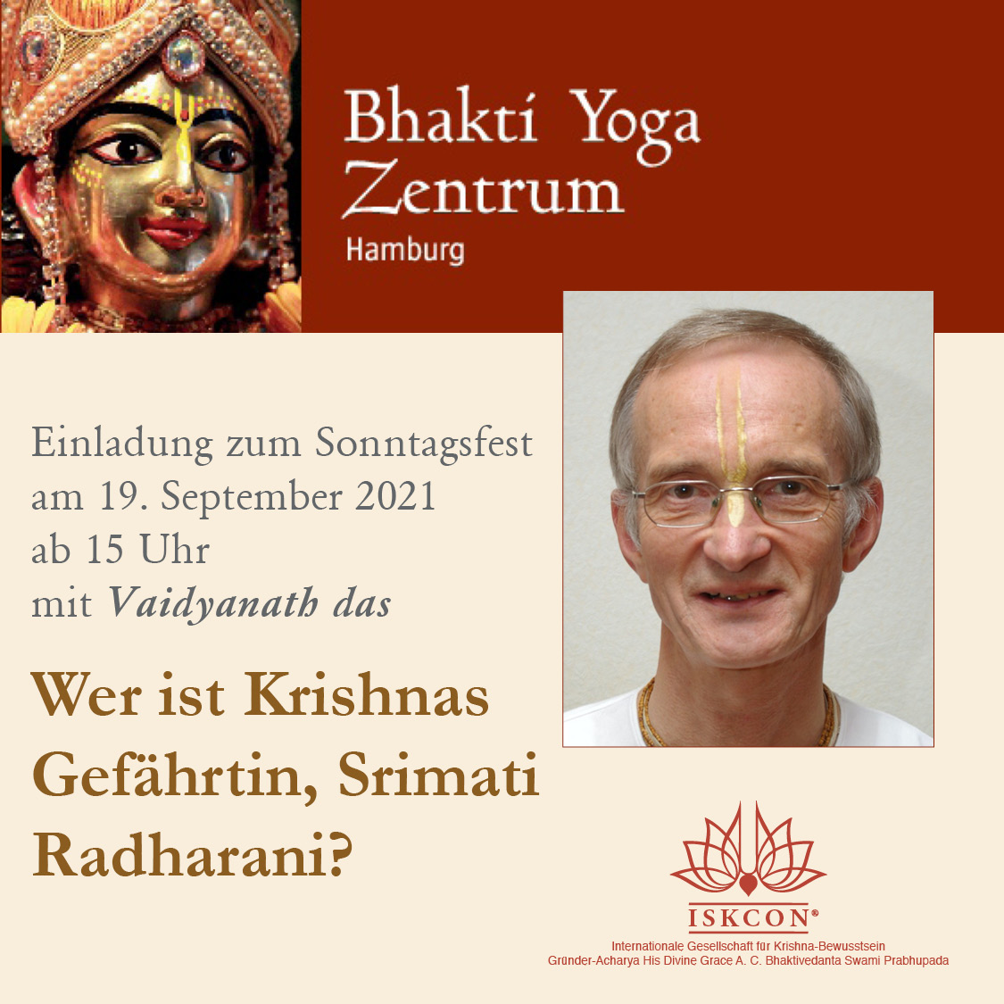 Wer ist Krishnas Gefährtin, Srimati Radharani? episode artwork