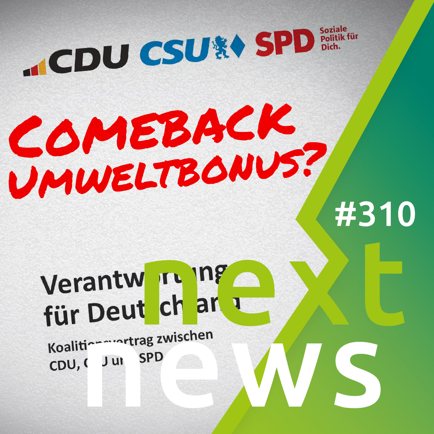 nextnews: neue Kaufprämie?, Laden für 19ct/kWh, VW dominiert Zulassungen, neue Rabatte für E-Autos episode artwork
