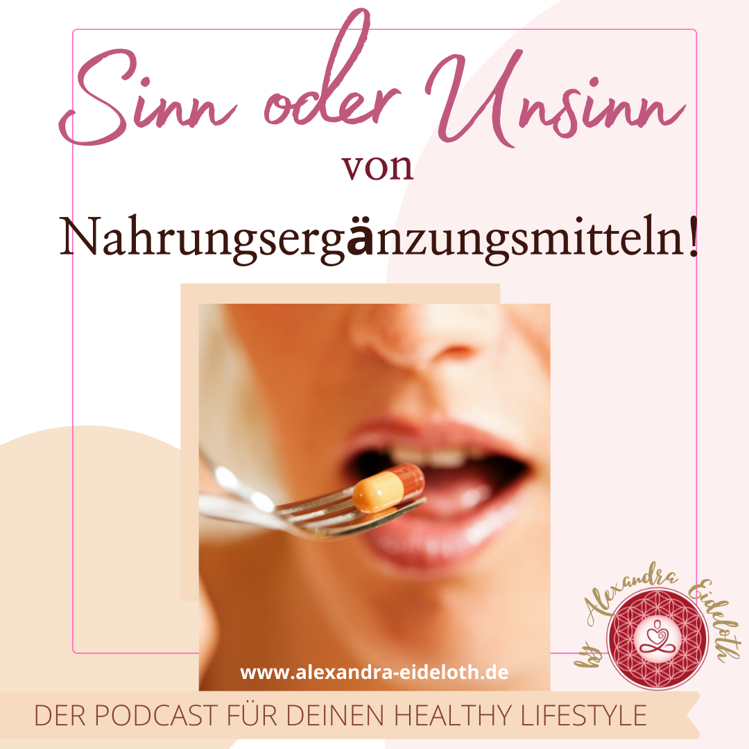 Deine Gesundheit ist Deine Entscheidung - Dein Podcast für Deinen Healthy Lifestyle!