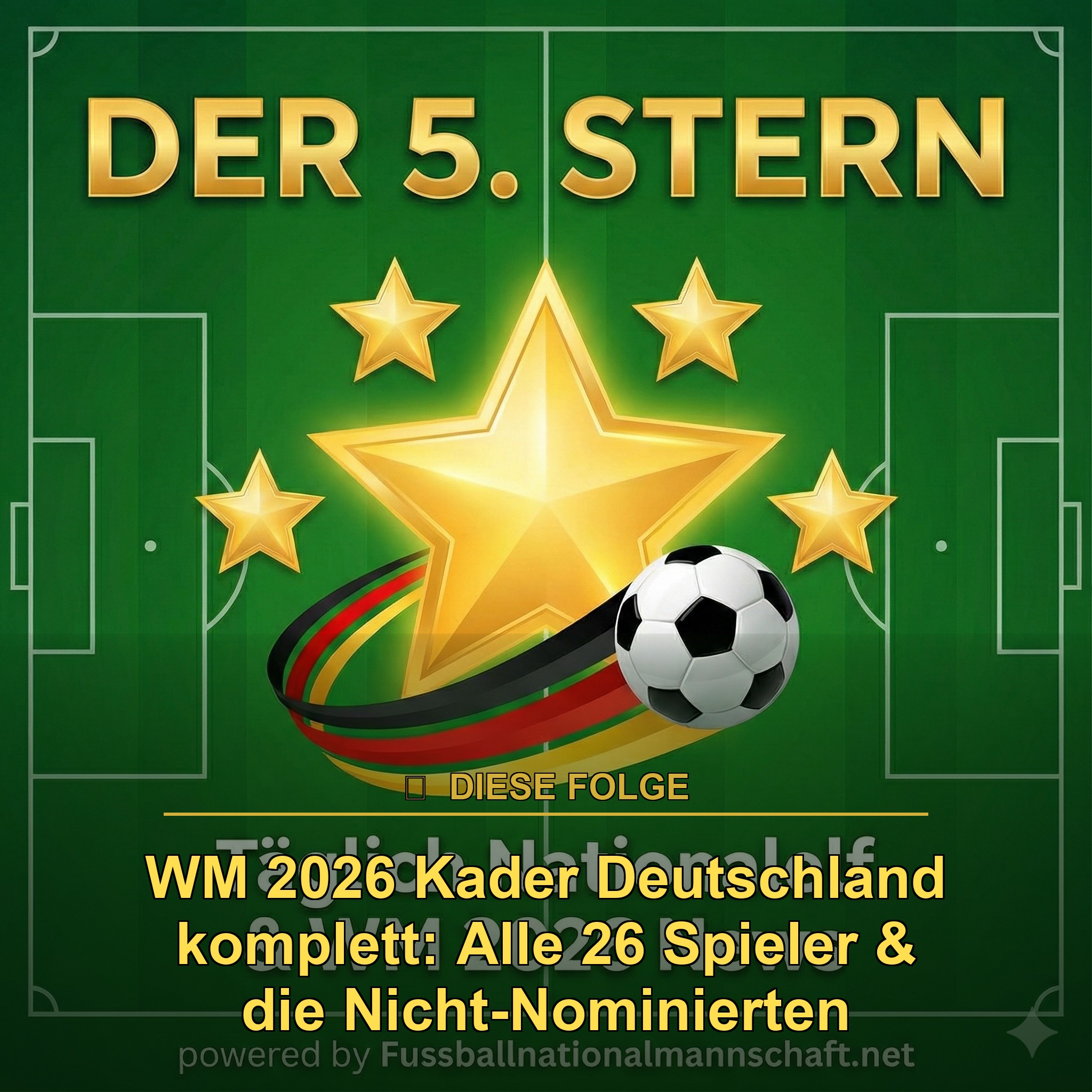 Breaking News: WM 2026 Kader Deutschland komplett: Alle 26 Spieler & die Nicht-Nominierten episode artwork