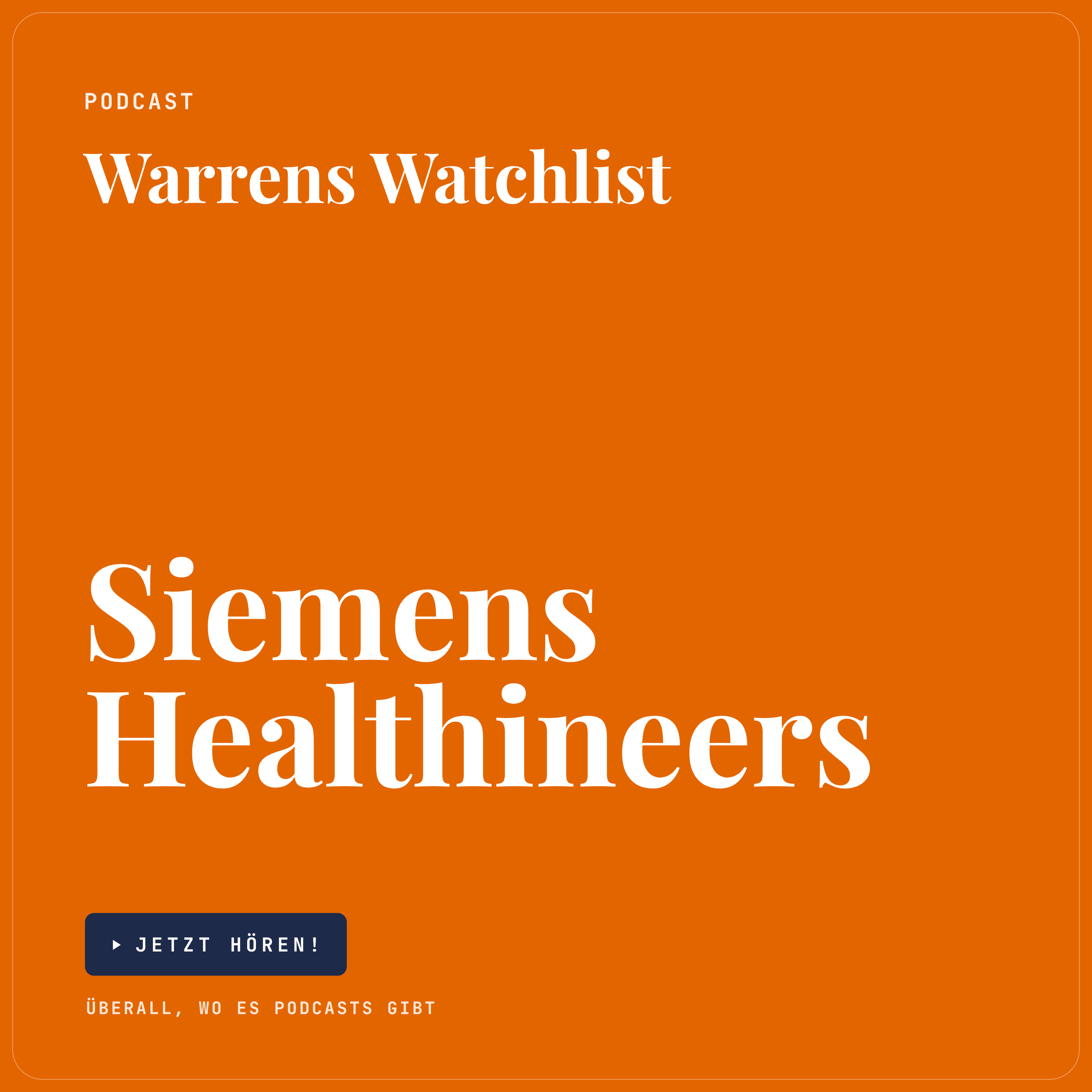 Siemens Healthineers - Update 18.09.2026 - ISIN DE000SHL1006 episode artwork